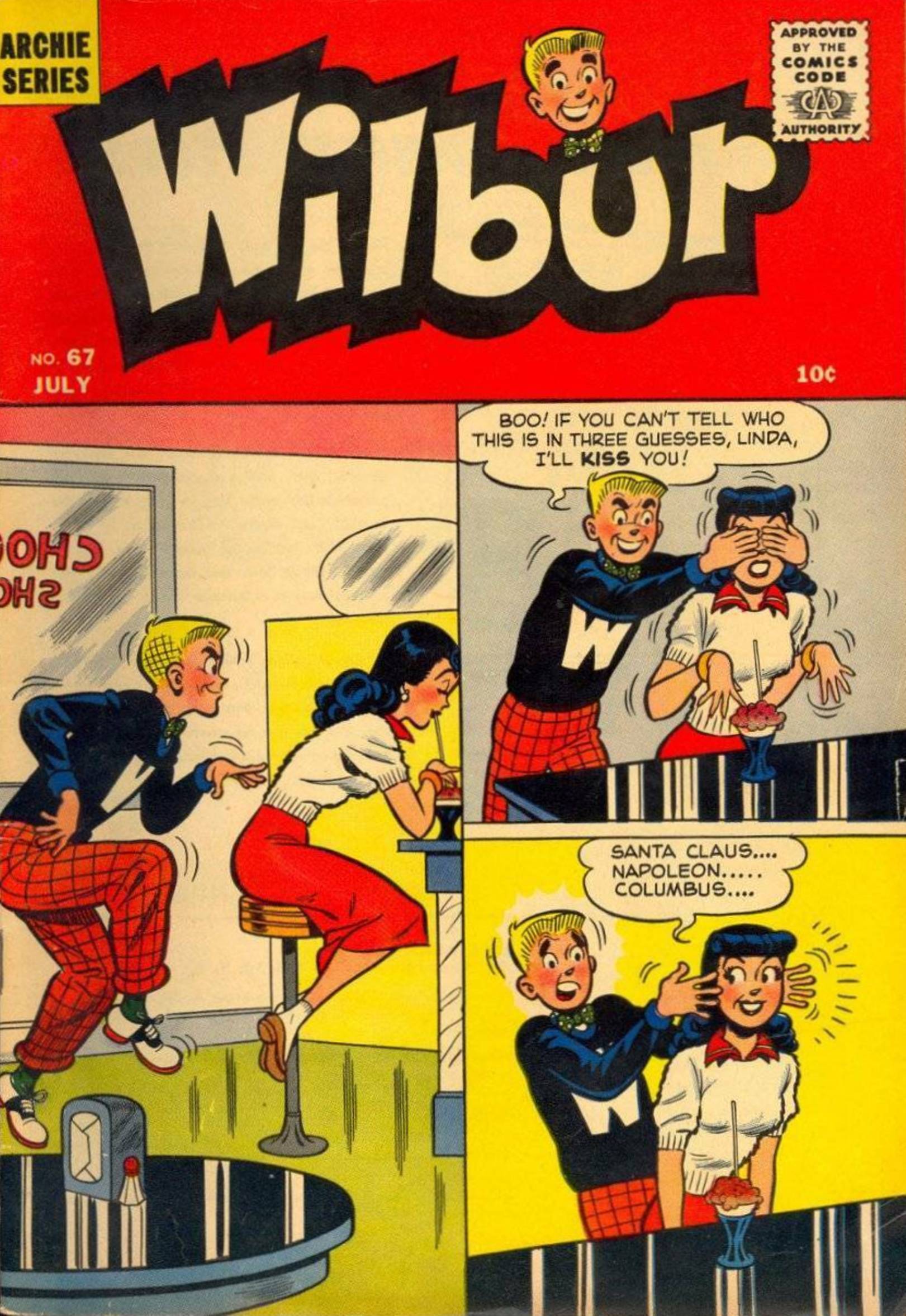 Read online Wilbur Comics comic -  Issue #67 - 1