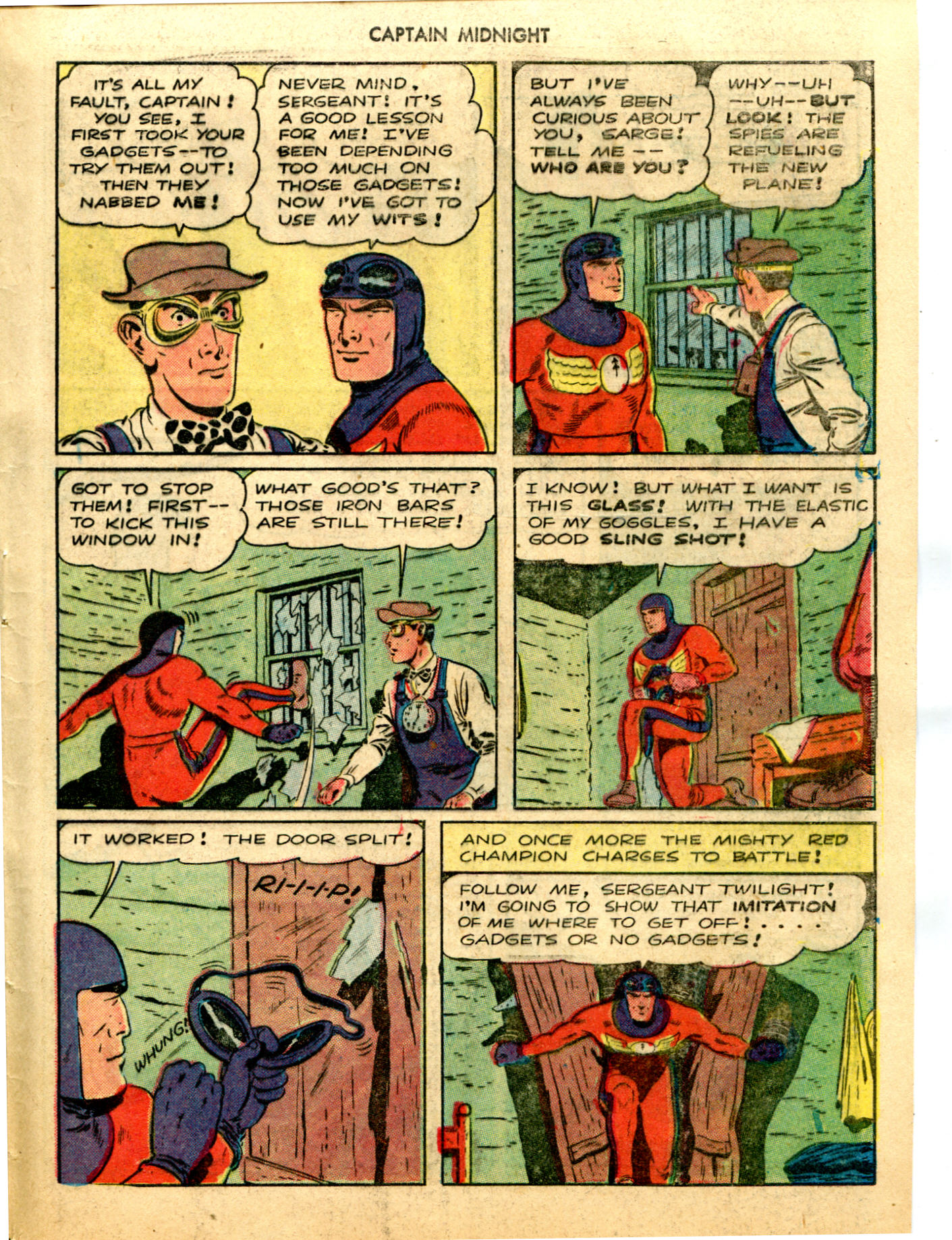 Read online Captain Midnight (1942) comic -  Issue #18 - 45