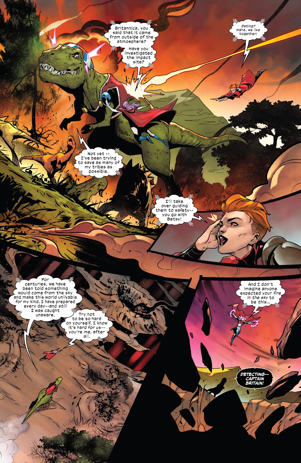 Betsy Braddock: Captain Britain issue 1 - Page 6