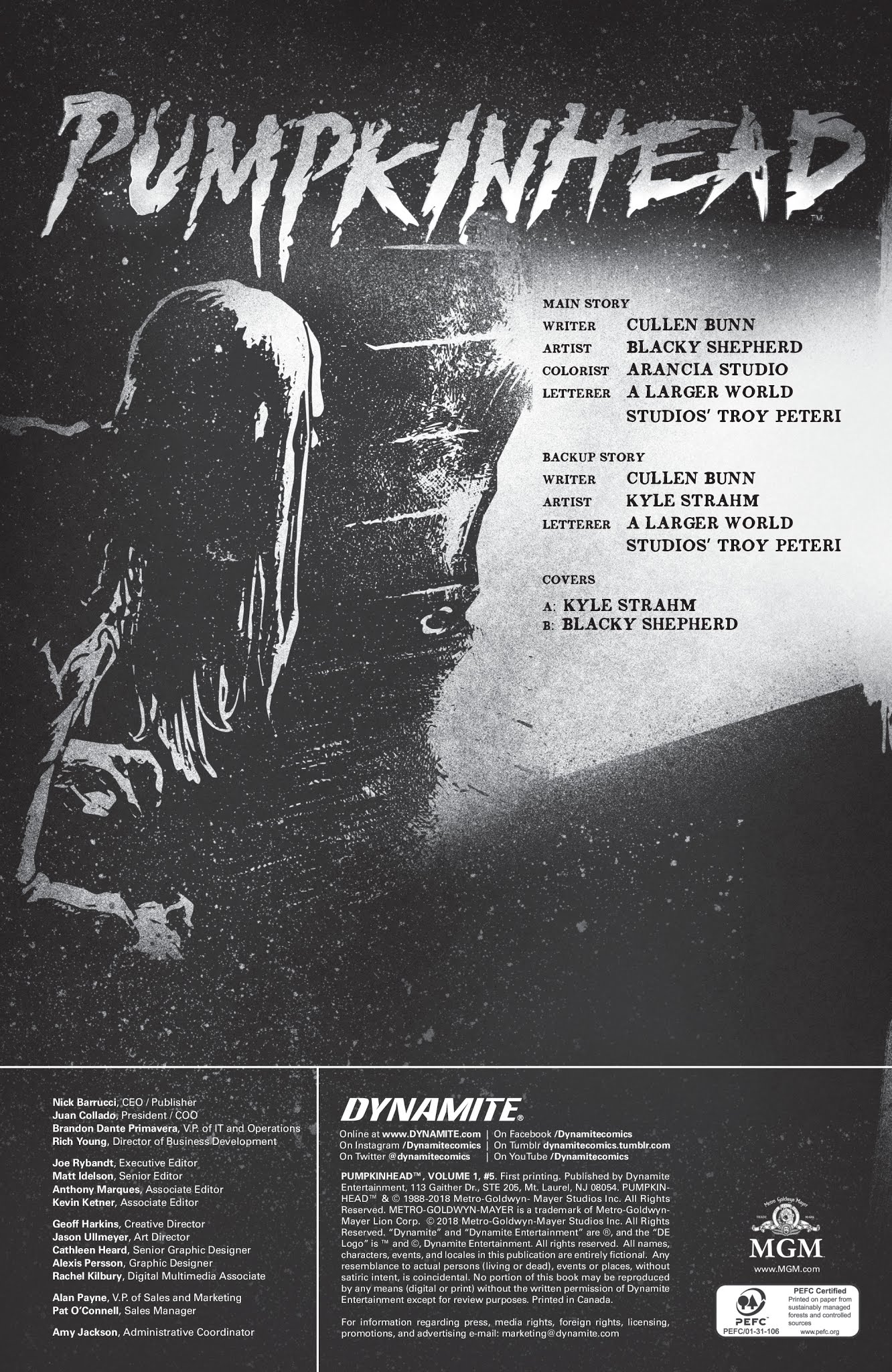 Read online Pumpkinhead comic -  Issue #5 - 3