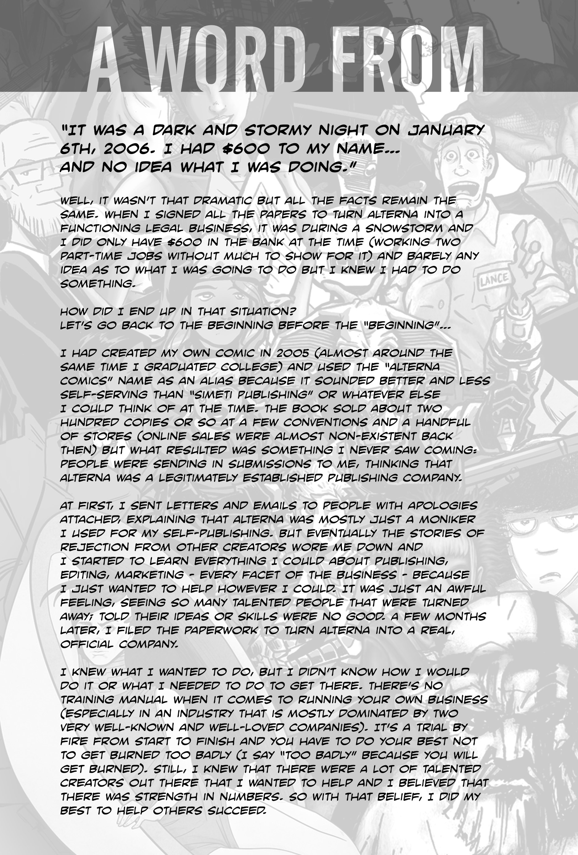 Read online Alterna AnniverSERIES Anthology comic -  Issue # Full (Part 1) - 5