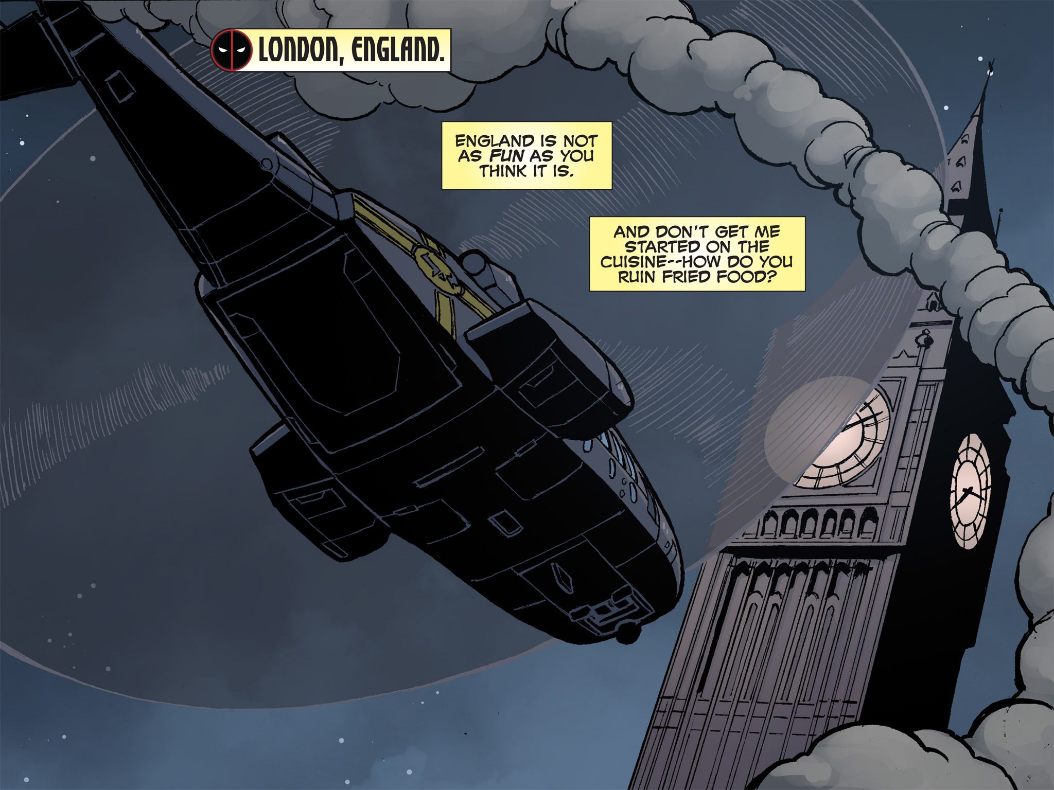 Read online Deadpool: Dracula's Gauntlet comic -  Issue # Part 1 - 3