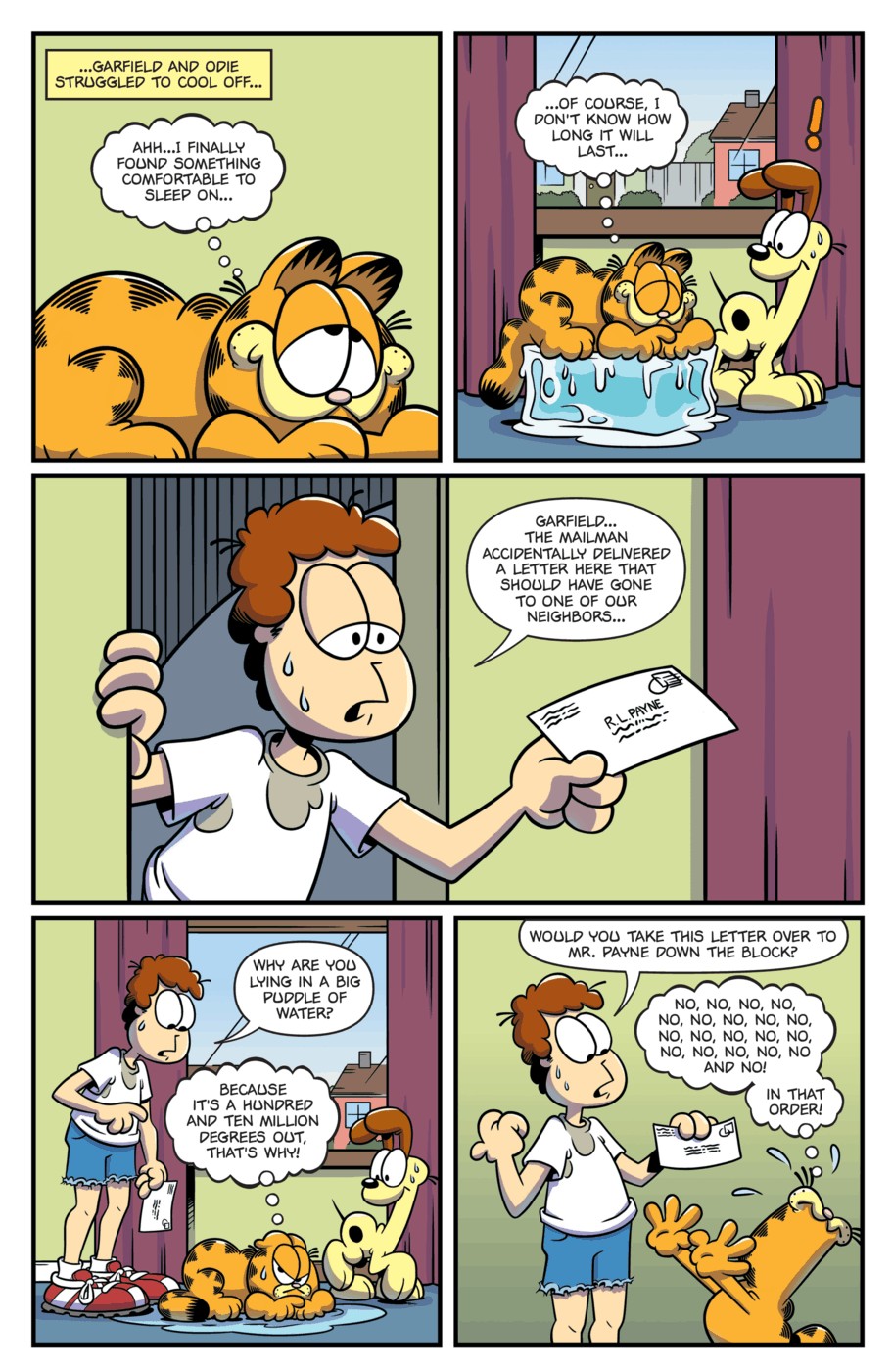 Read online Garfield comic -  Issue #14 - 6