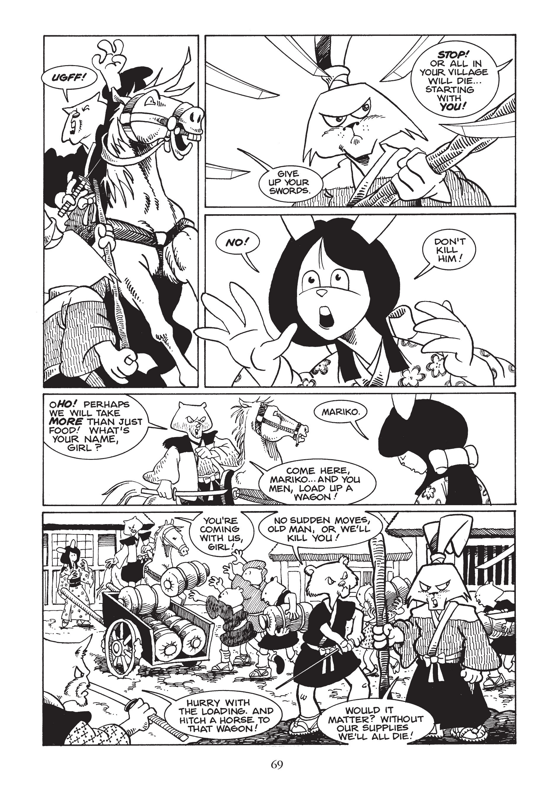 Read online Usagi Yojimbo (1987) comic -  Issue # _TPB 2 - 71