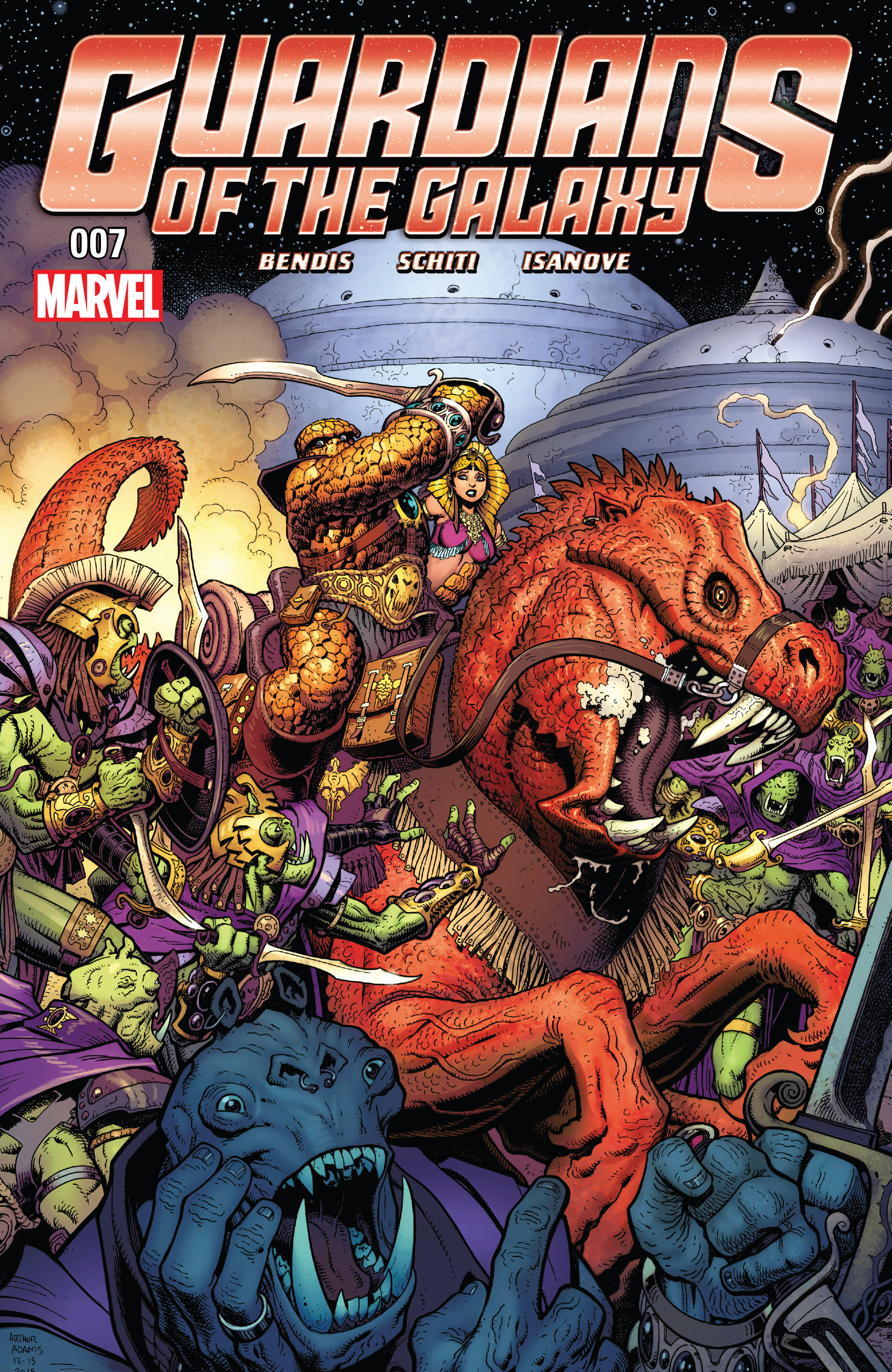 Read online Guardians of the Galaxy (2015) comic -  Issue #7 - 1