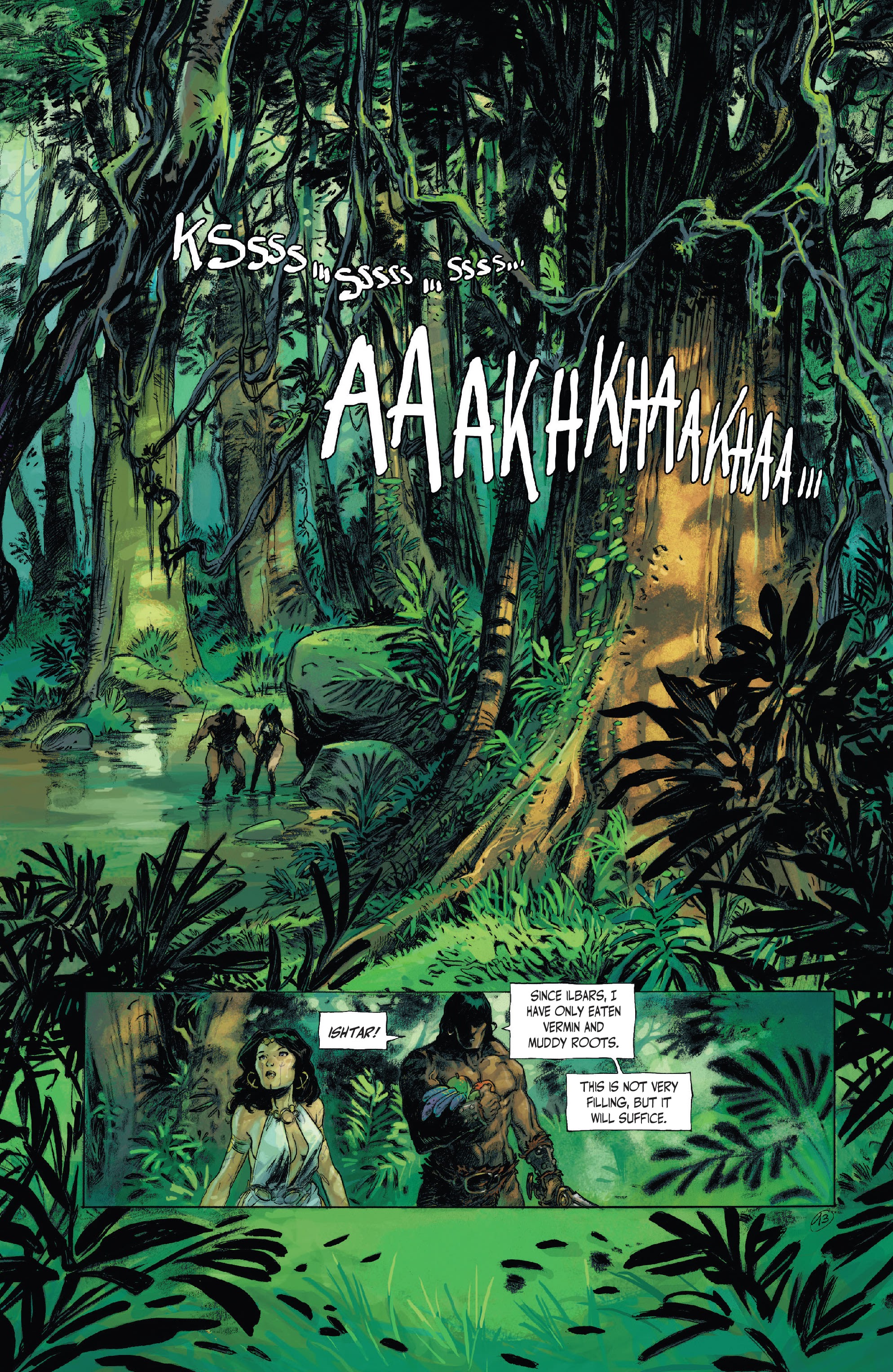 Read online The Cimmerian: Iron Shadows in the Moon comic -  Issue #1 - 15