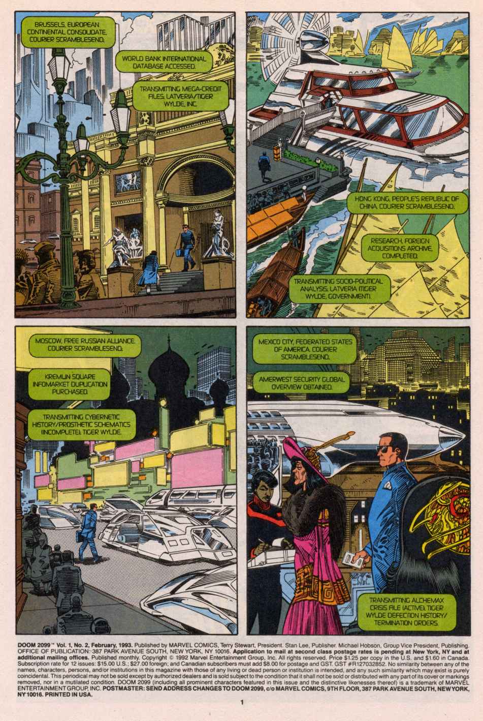 Read online Doom 2099 comic -  Issue #2 - 2