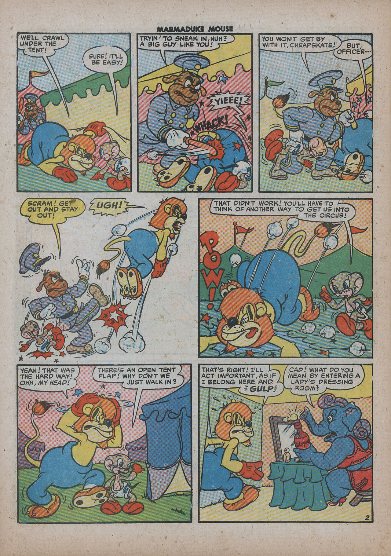 Read online Marmaduke Mouse comic -  Issue #23 - 46