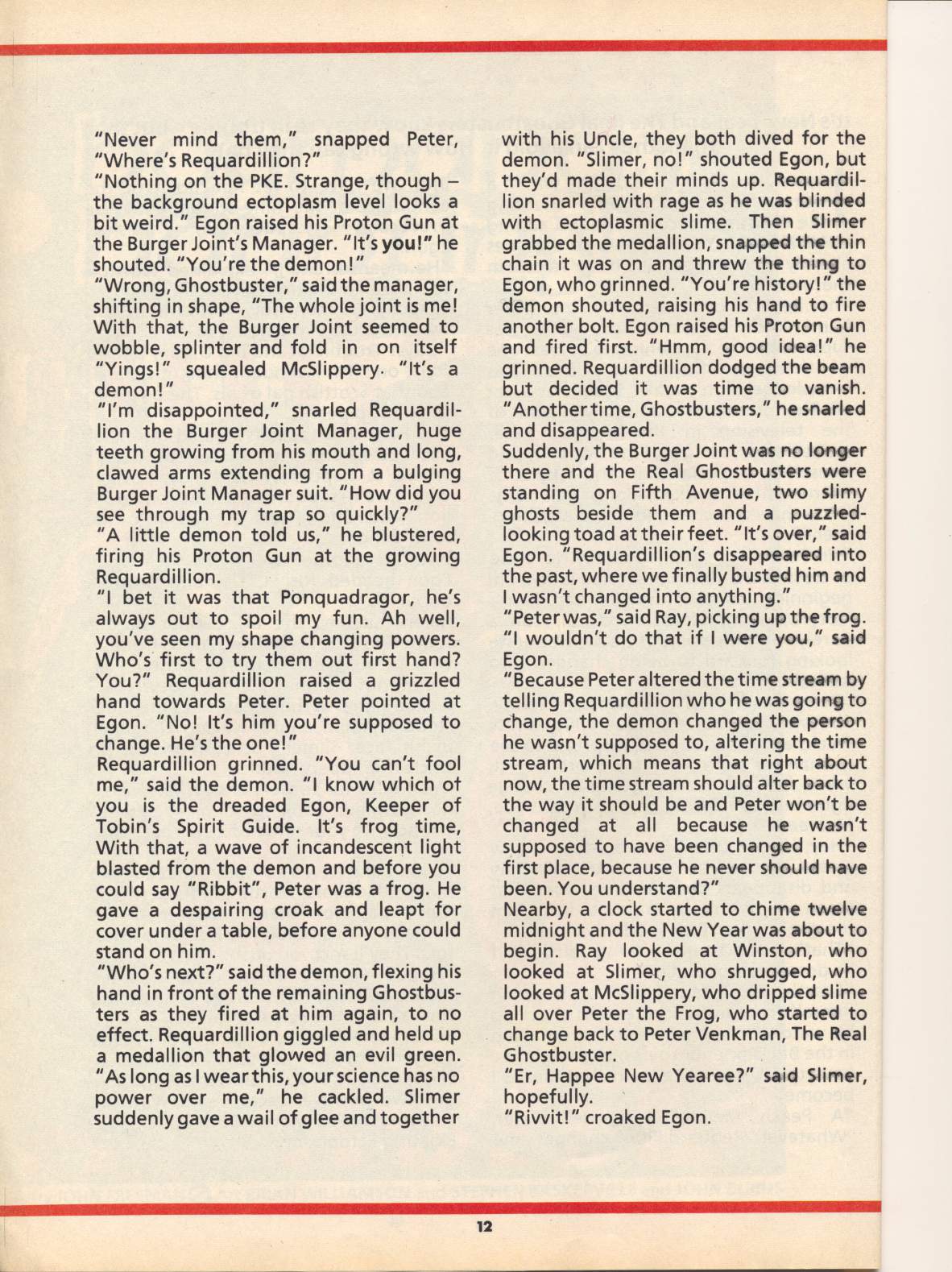 Read online The Real Ghostbusters comic -  Issue #134 - 4