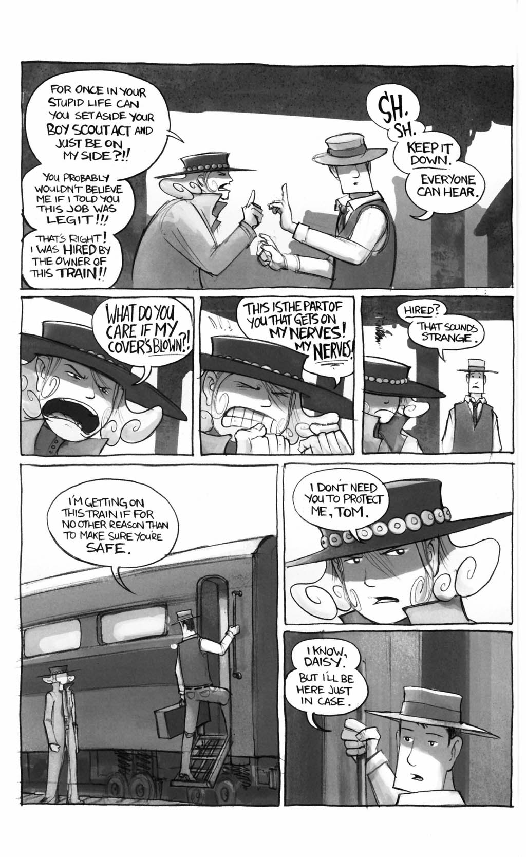 Read online Daisy Kutter: The Last Train comic -  Issue #3 - 10