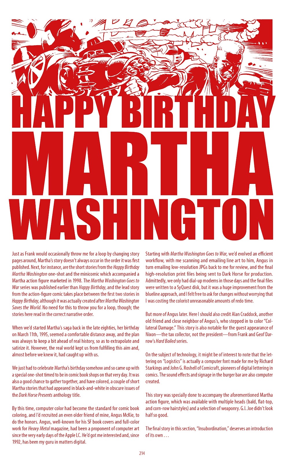 The Life and Times of Martha Washington in the Twenty-First Century issue TPB (Part 3) - Page 6