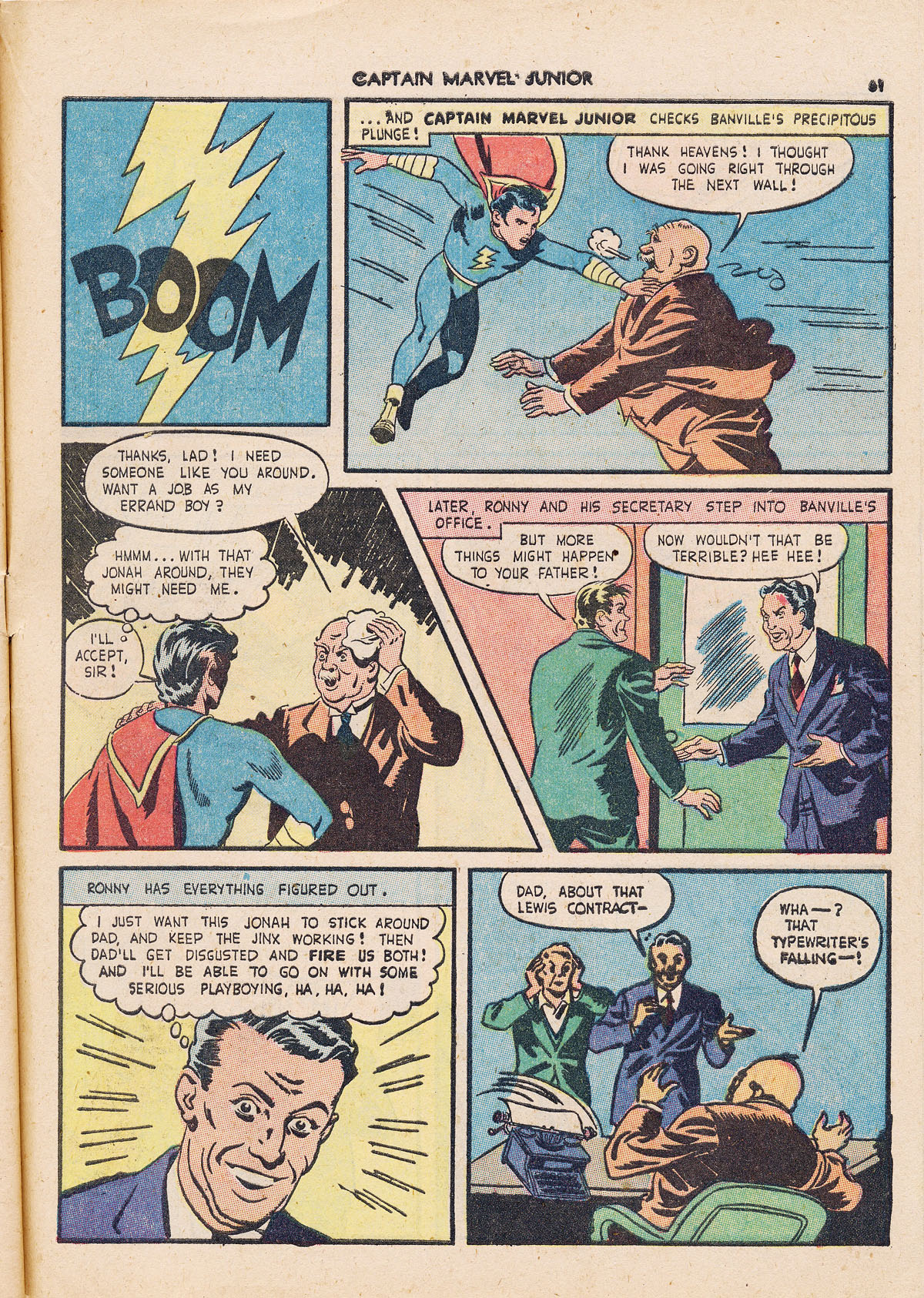 Read online Captain Marvel, Jr. comic -  Issue #6 - 59