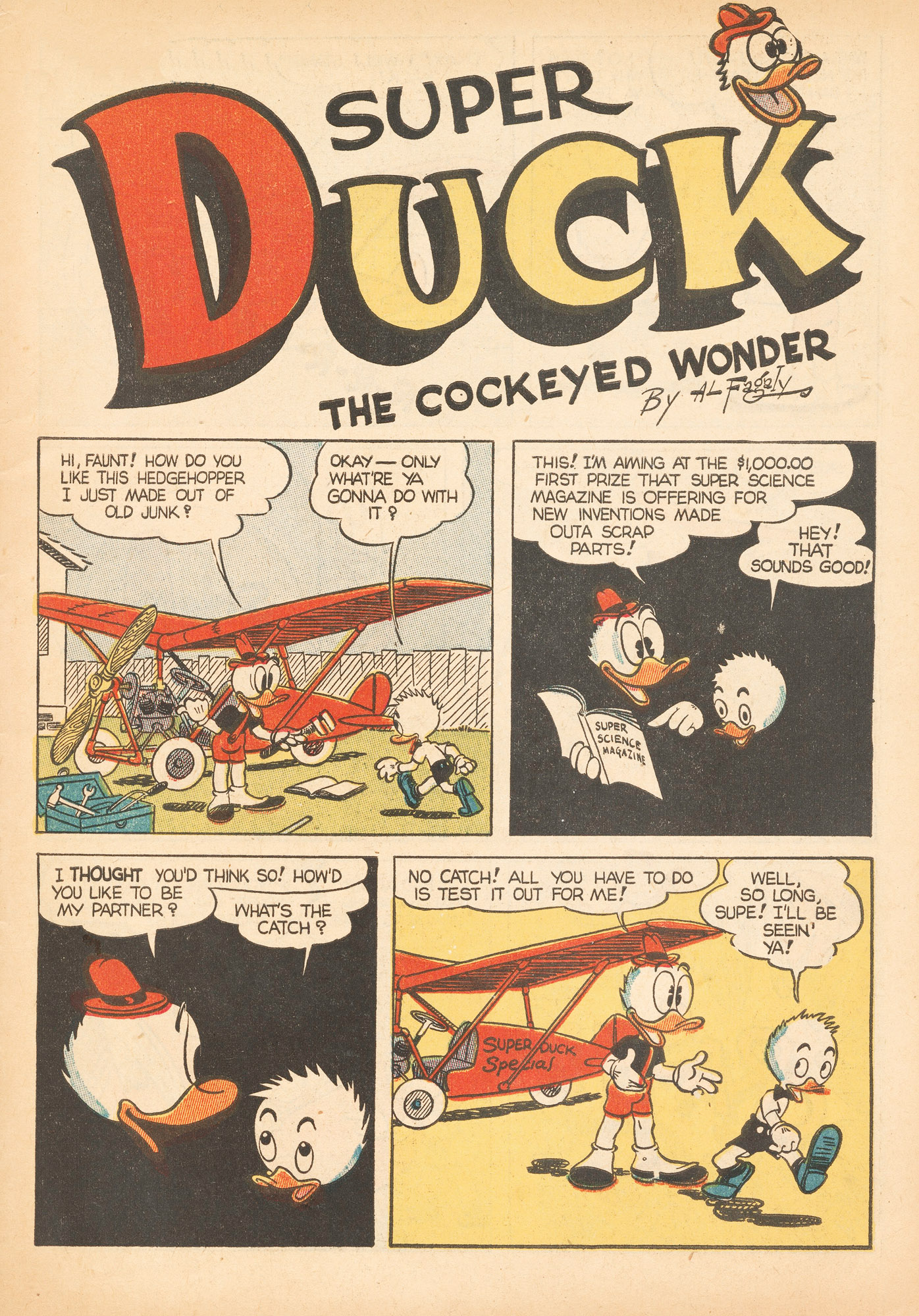 Read online Super Duck Comics comic -  Issue #15 - 3