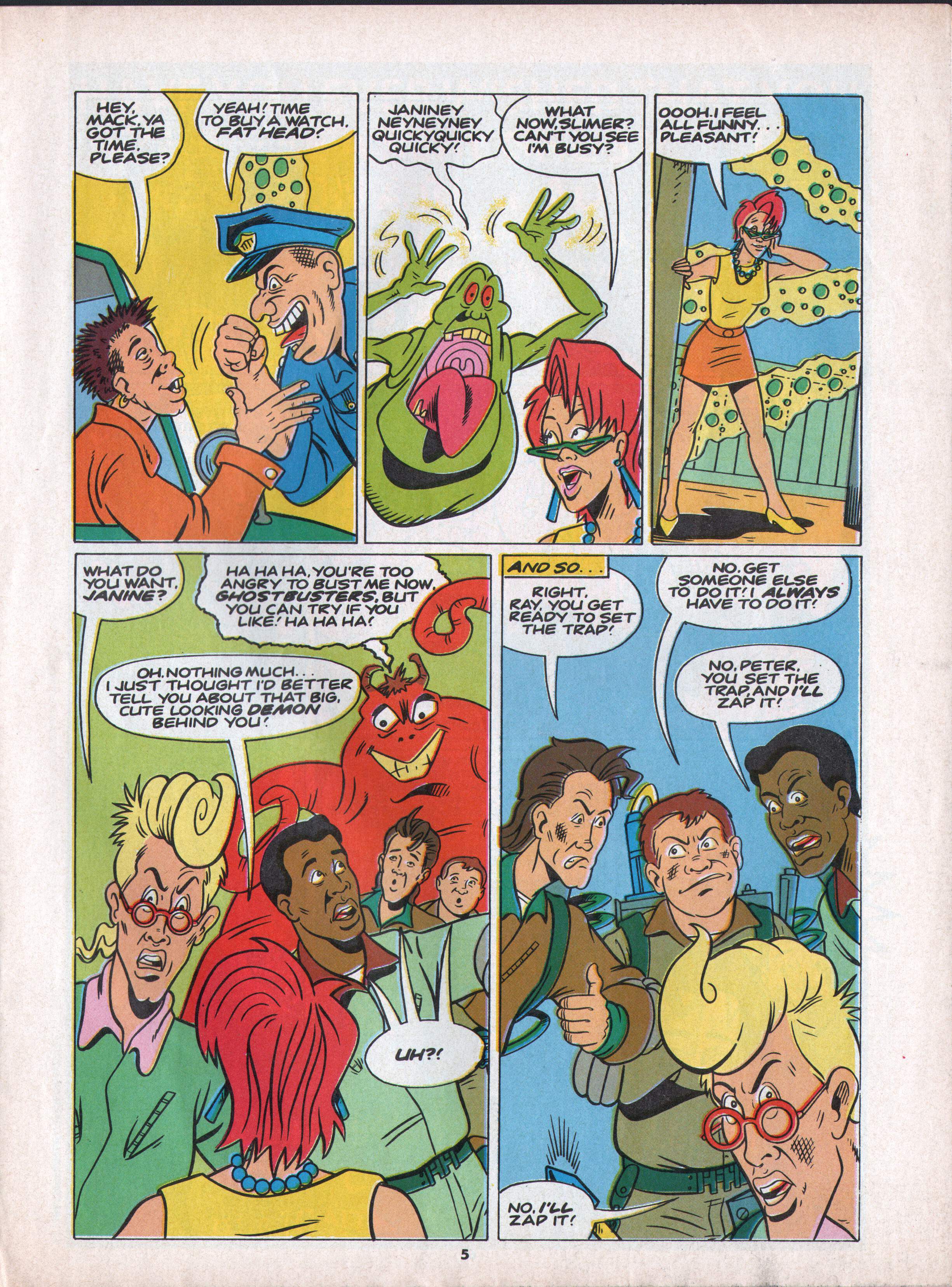 Read online The Real Ghostbusters comic -  Issue #114 - 21