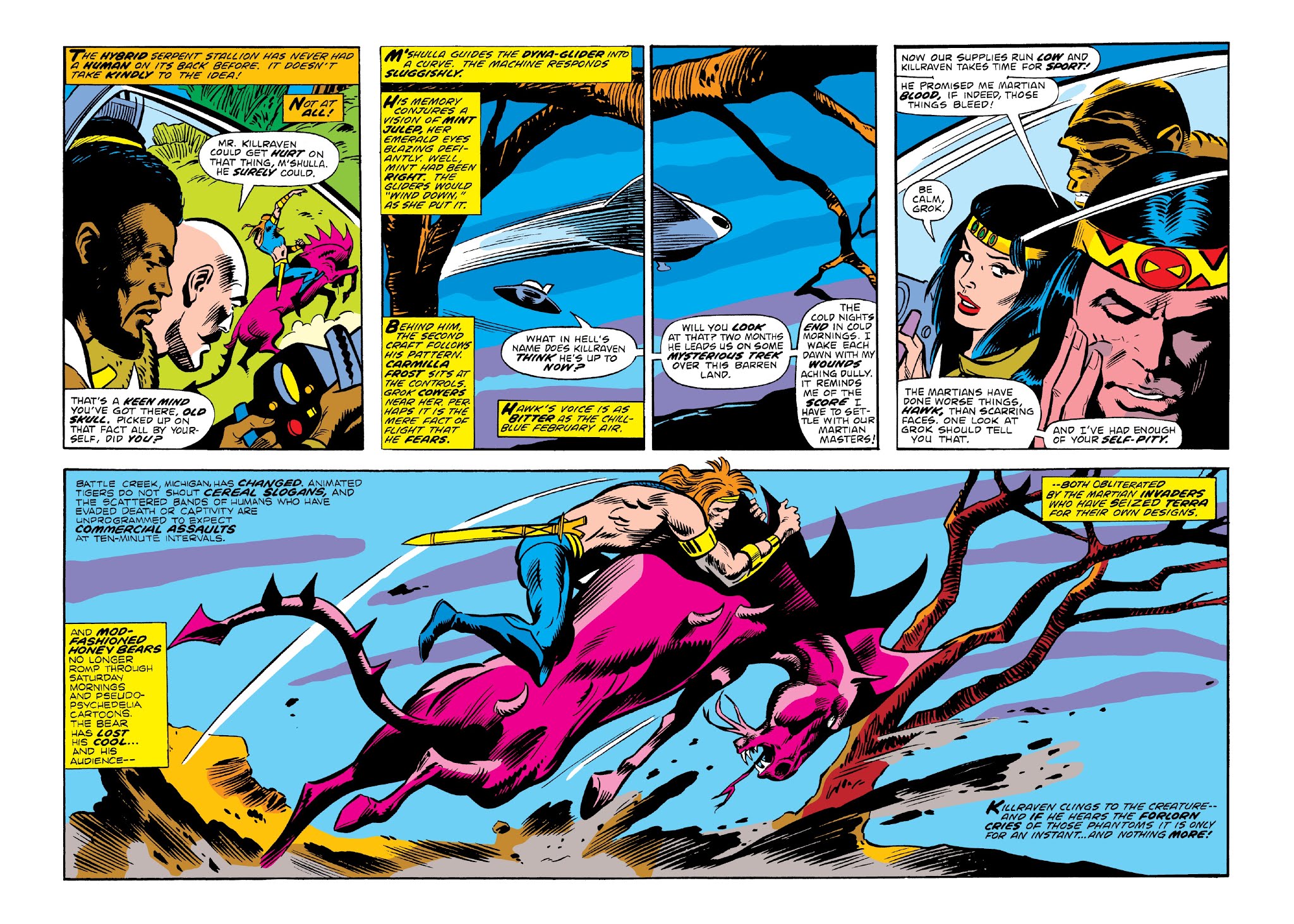 Read online Marvel Masterworks: Killraven comic -  Issue # TPB 1 (Part 2) - 57