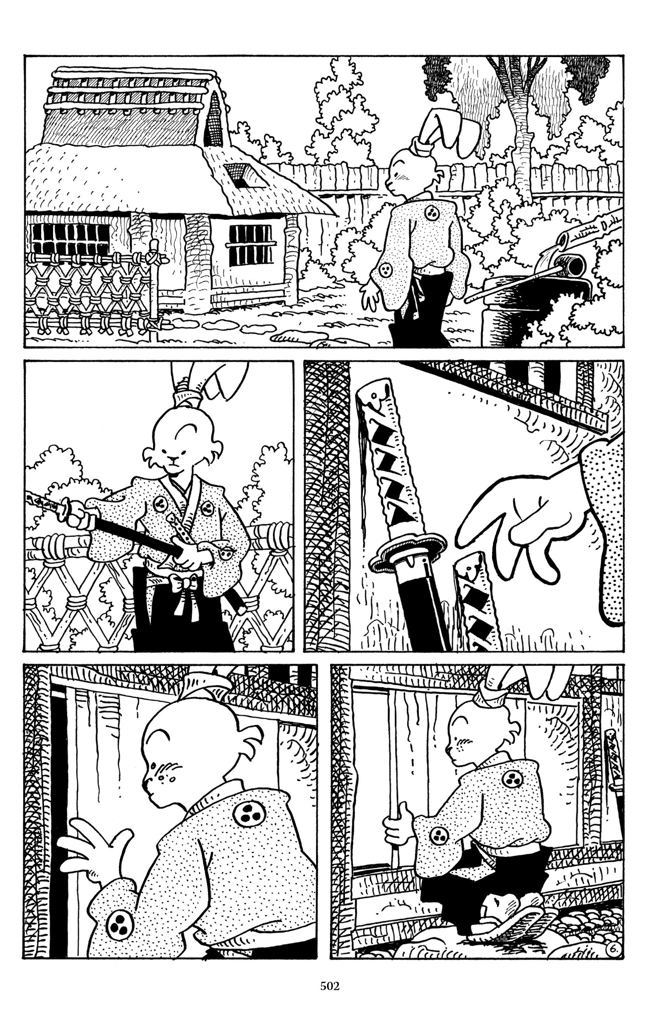 Read online The Usagi Yojimbo Saga comic -  Issue # TPB 5 - 496