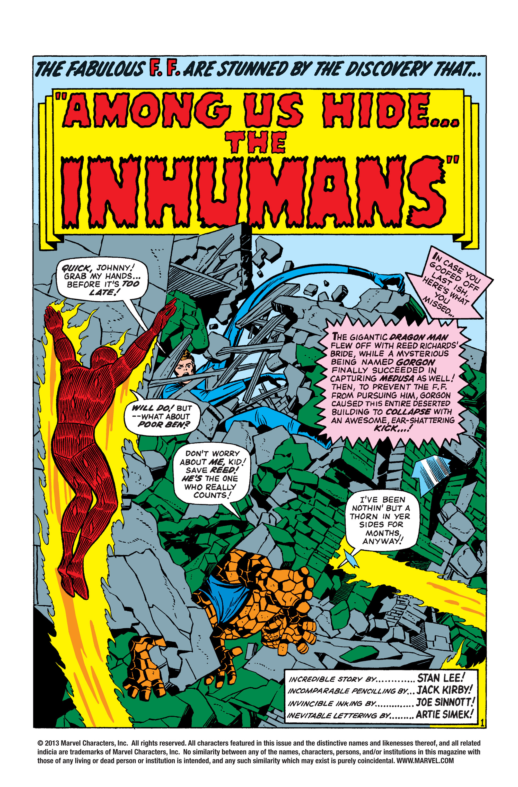 Read online Fantastic Four (1961) comic -  Issue #45 - 2