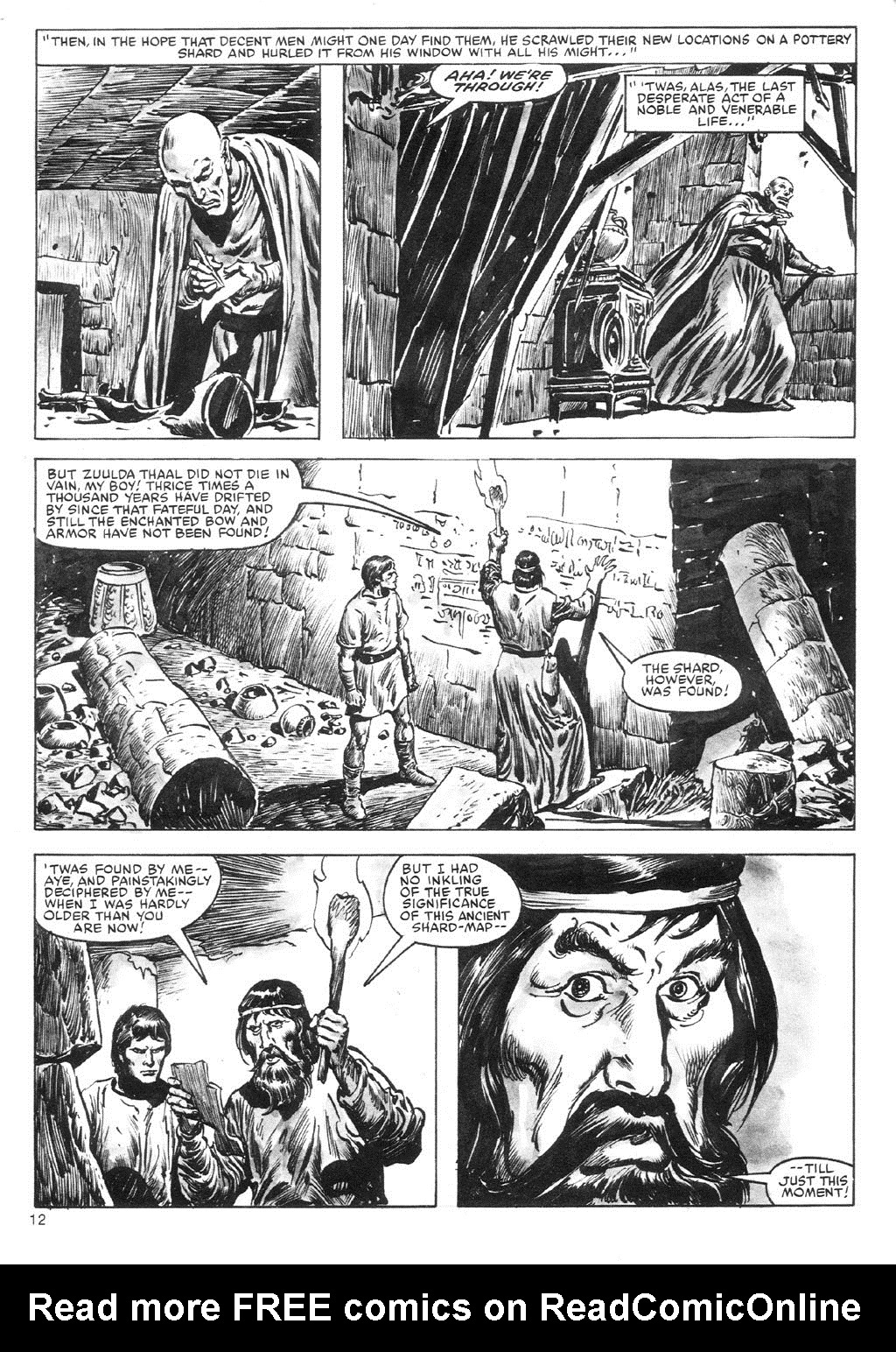 Read online The Savage Sword Of Conan comic -  Issue #87 - 12