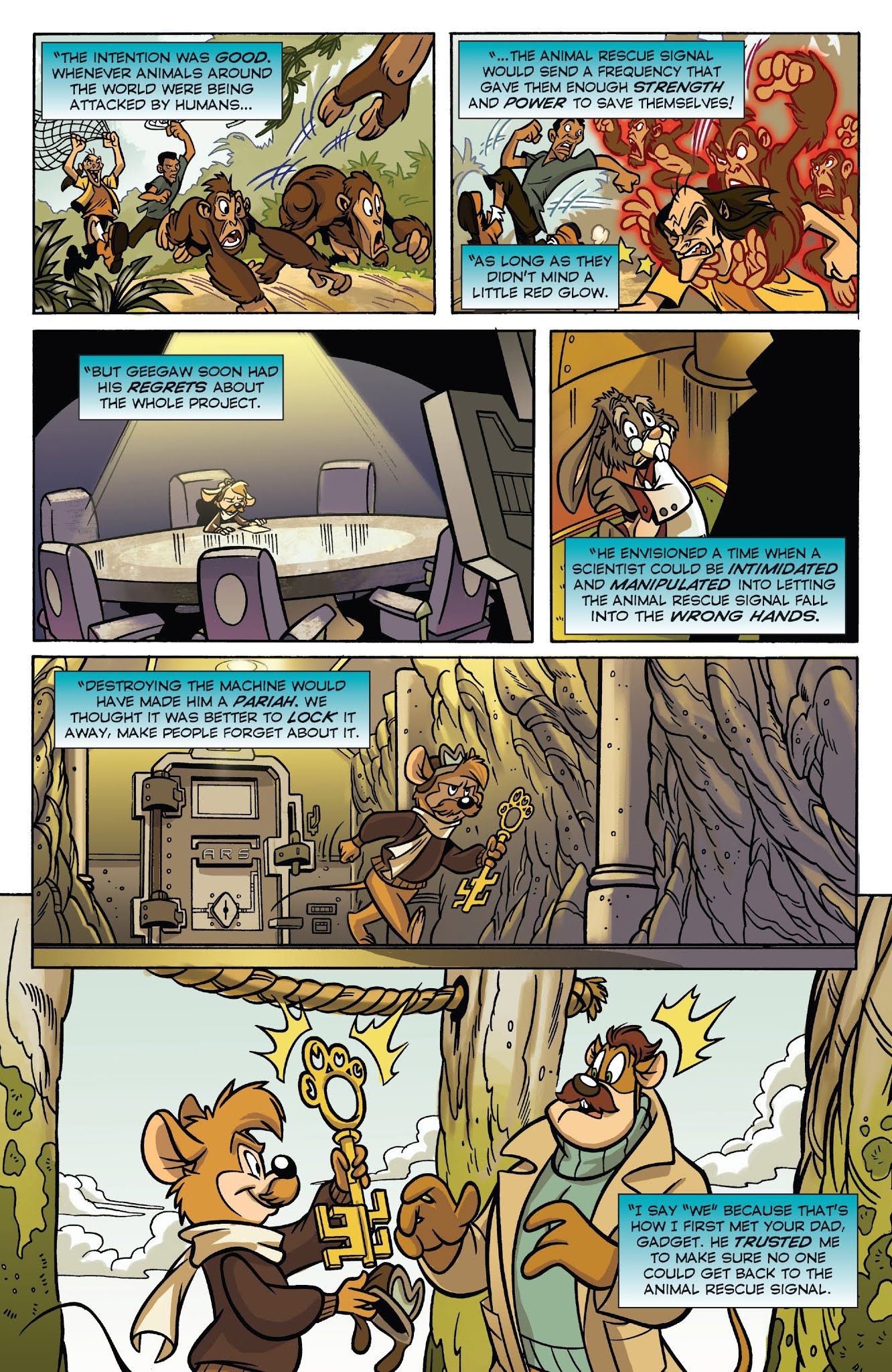 Read online Disney Afternoon Giant comic -  Issue #1 - 41