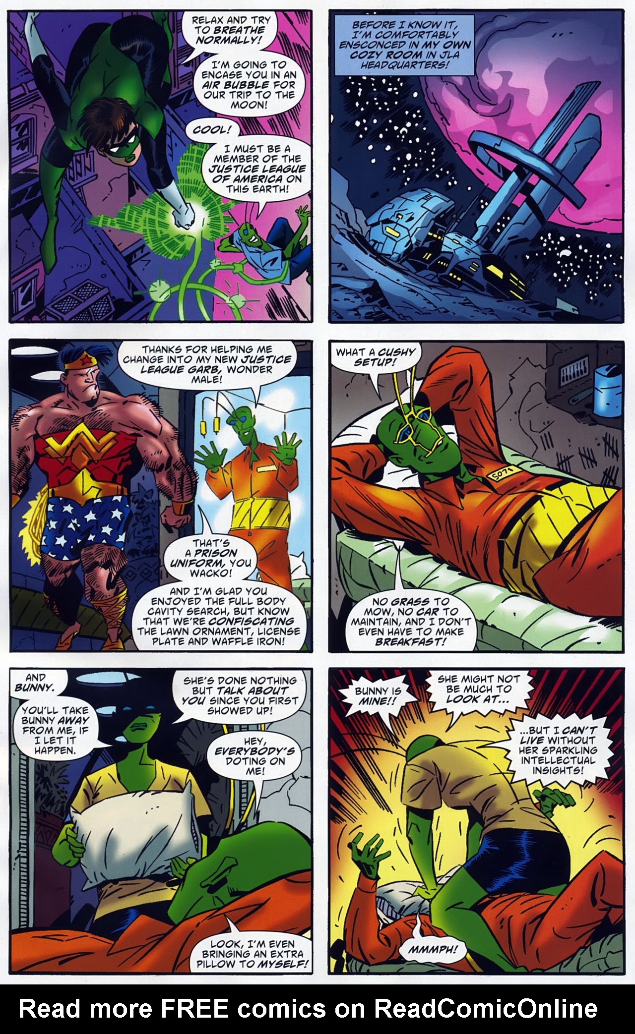 Read online Ambush Bug: Year None comic -  Issue #5 - 8