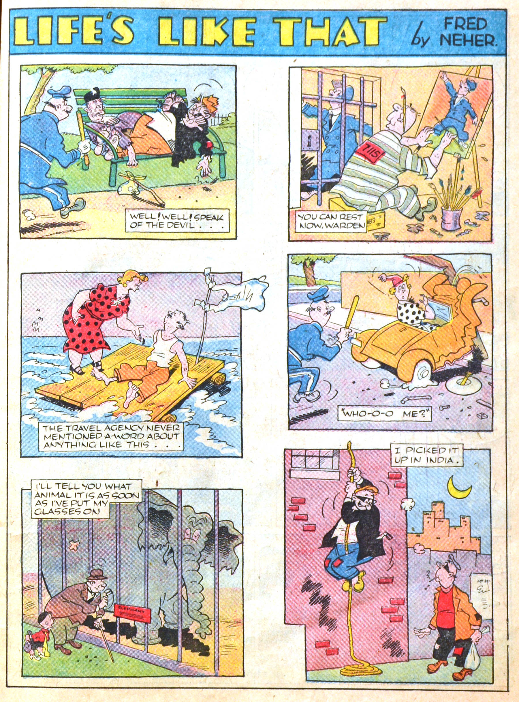 Read online Famous Funnies comic -  Issue #51 - 21
