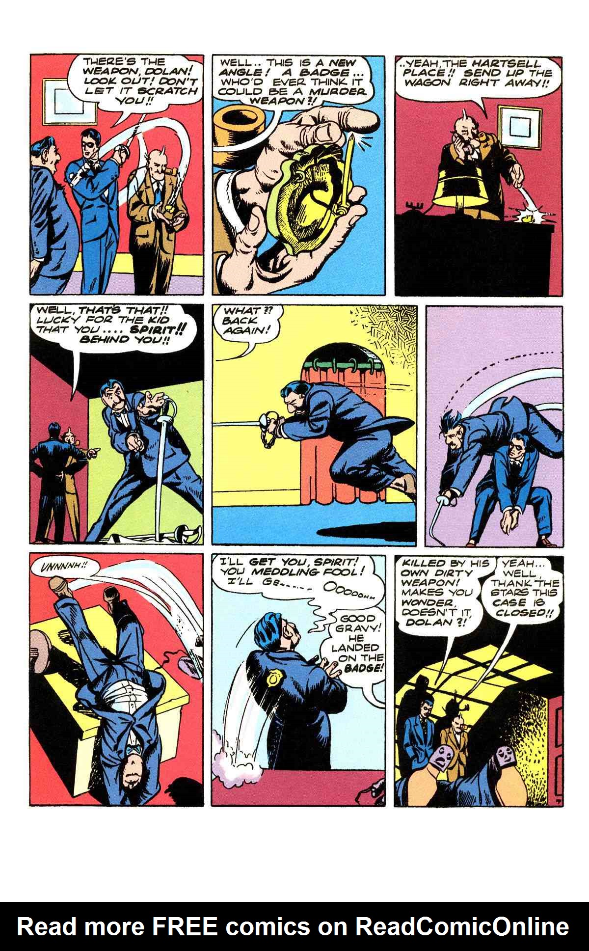 Read online Will Eisner's The Spirit Archives comic -  Issue # TPB 3 (Part 1) - 72