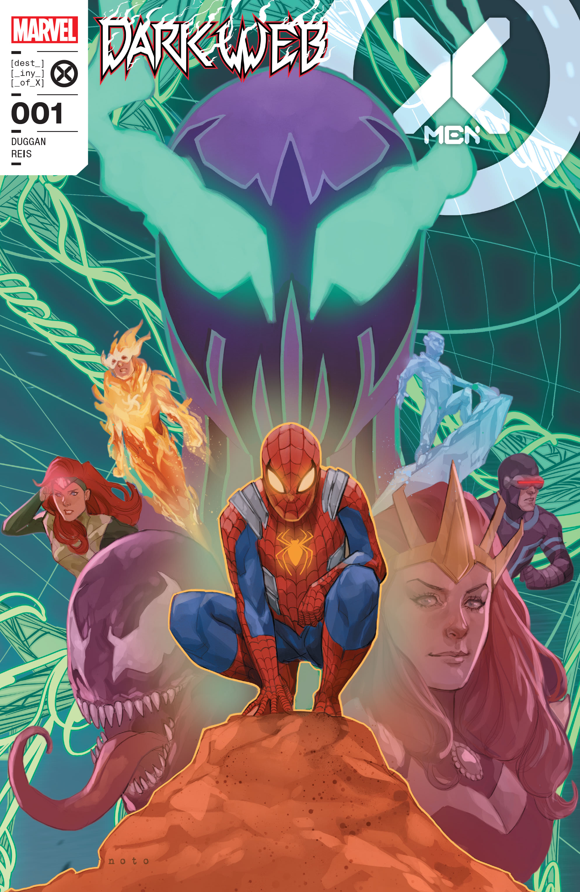 Read online Dark Web: X-Men comic -  Issue #1 - 1