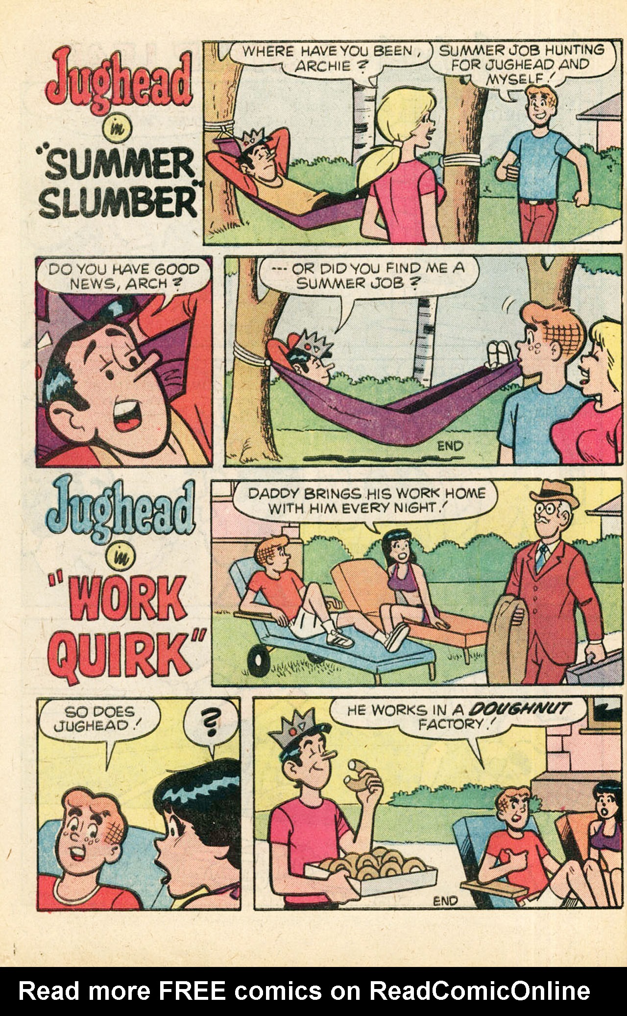 Read online Jughead's Jokes comic -  Issue #61 - 30