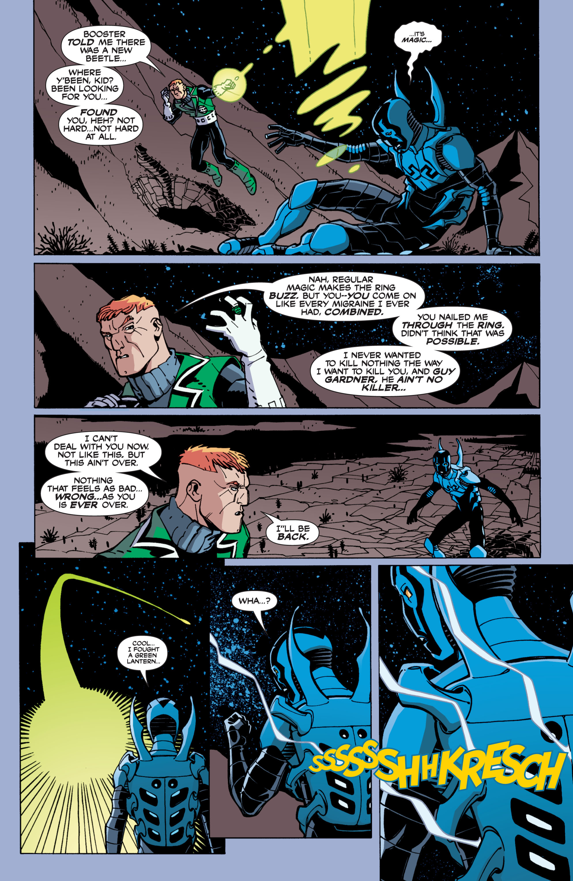 Read online Blue Beetle (2006) comic -  Issue #1 - 17