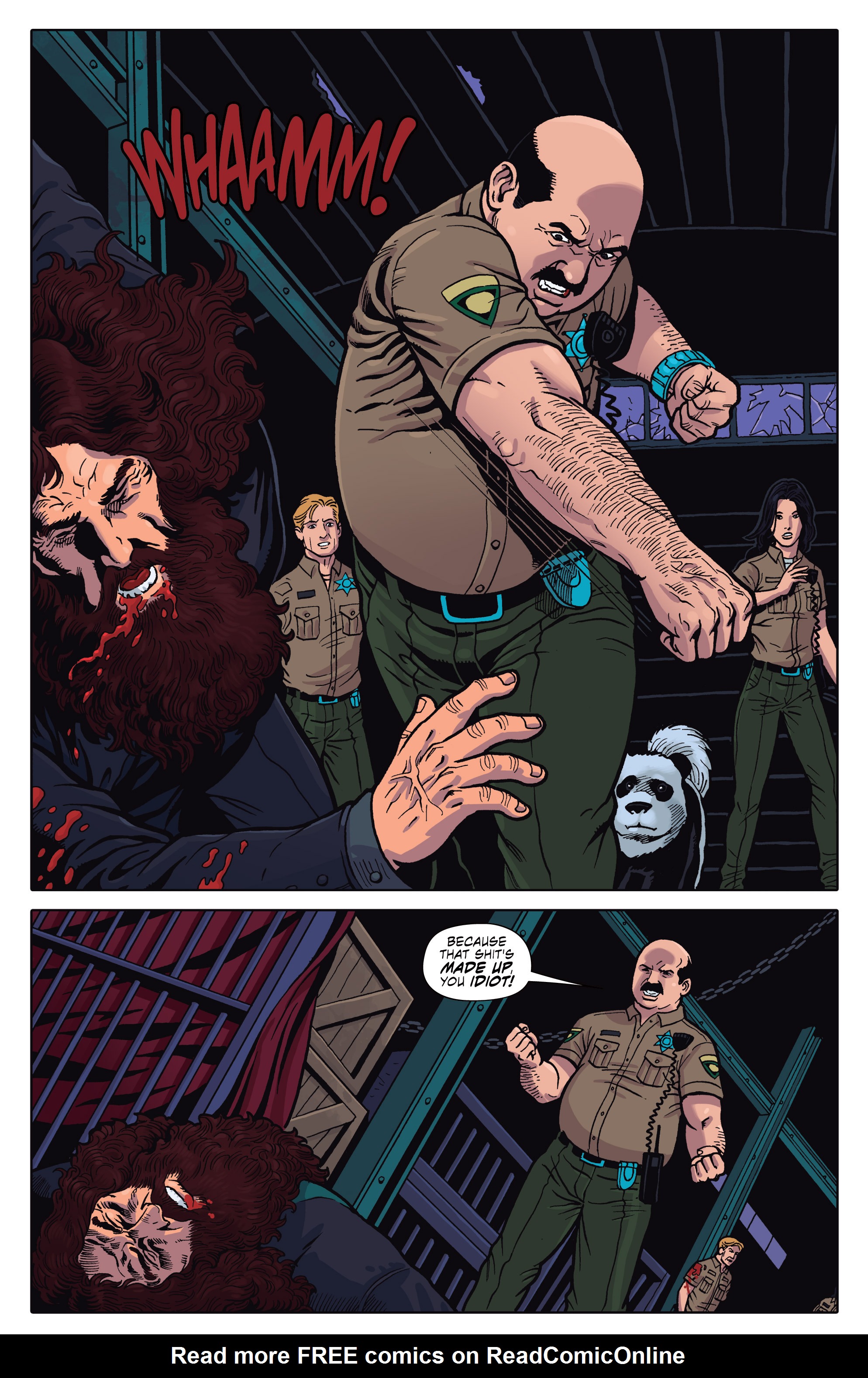 Read online Creature Cops: Special Varmint Unit comic -  Issue #3 - 28