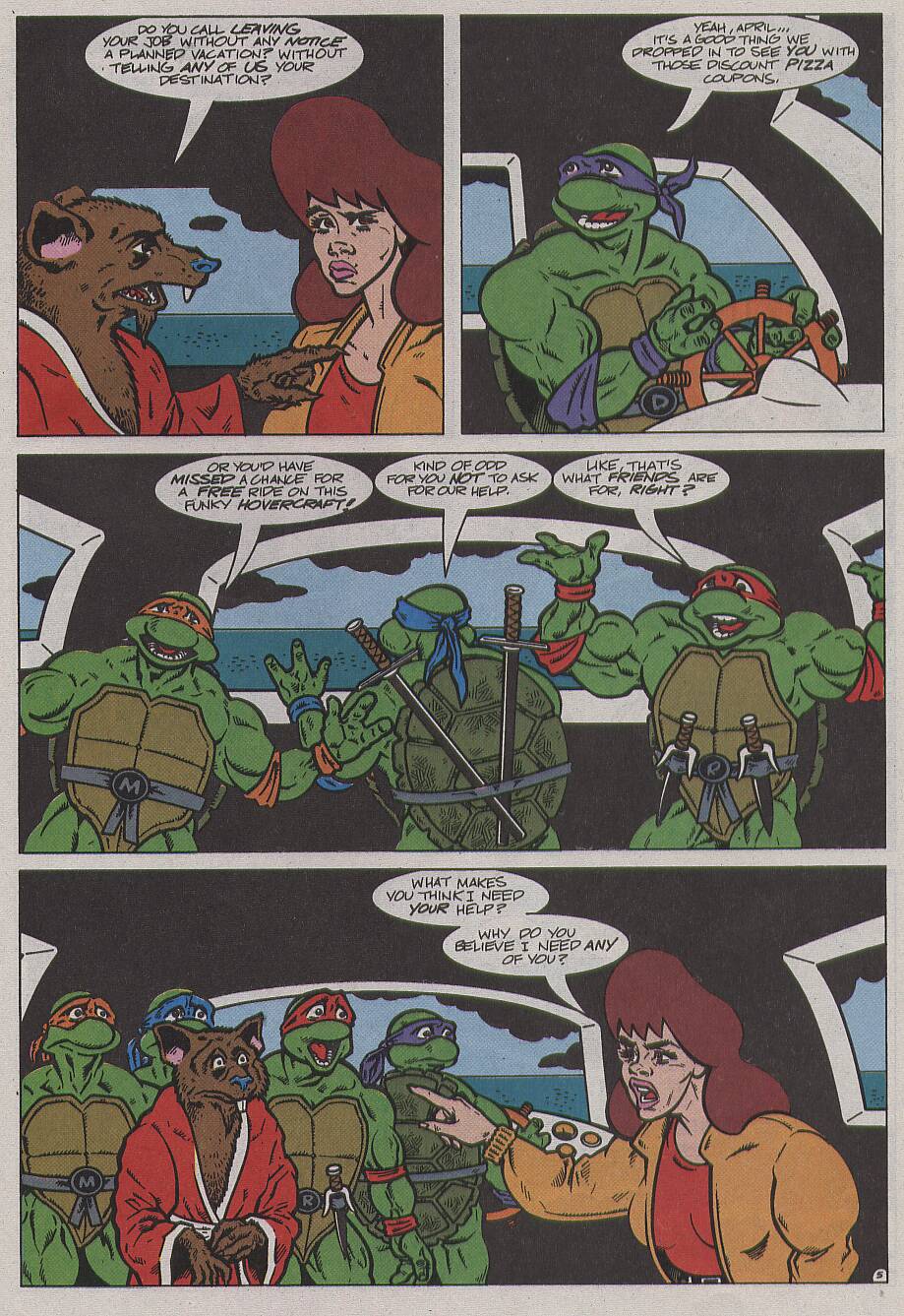 Read online Teenage Mutant Ninja Turtles Presents: April O'Neil (May East Saga) comic -  Issue #1 - 6