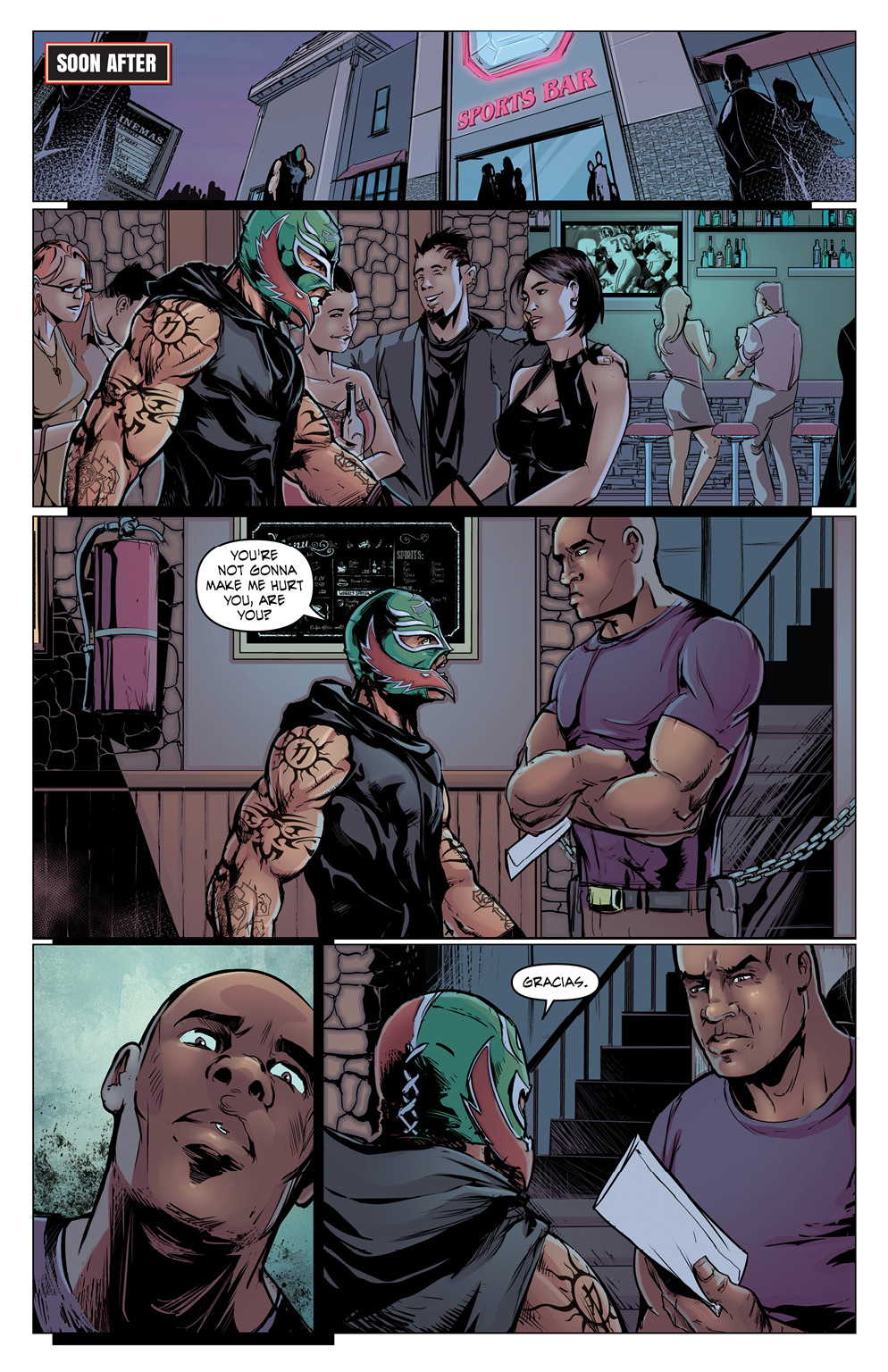 Read online Lucha Underground comic -  Issue #1 - 10