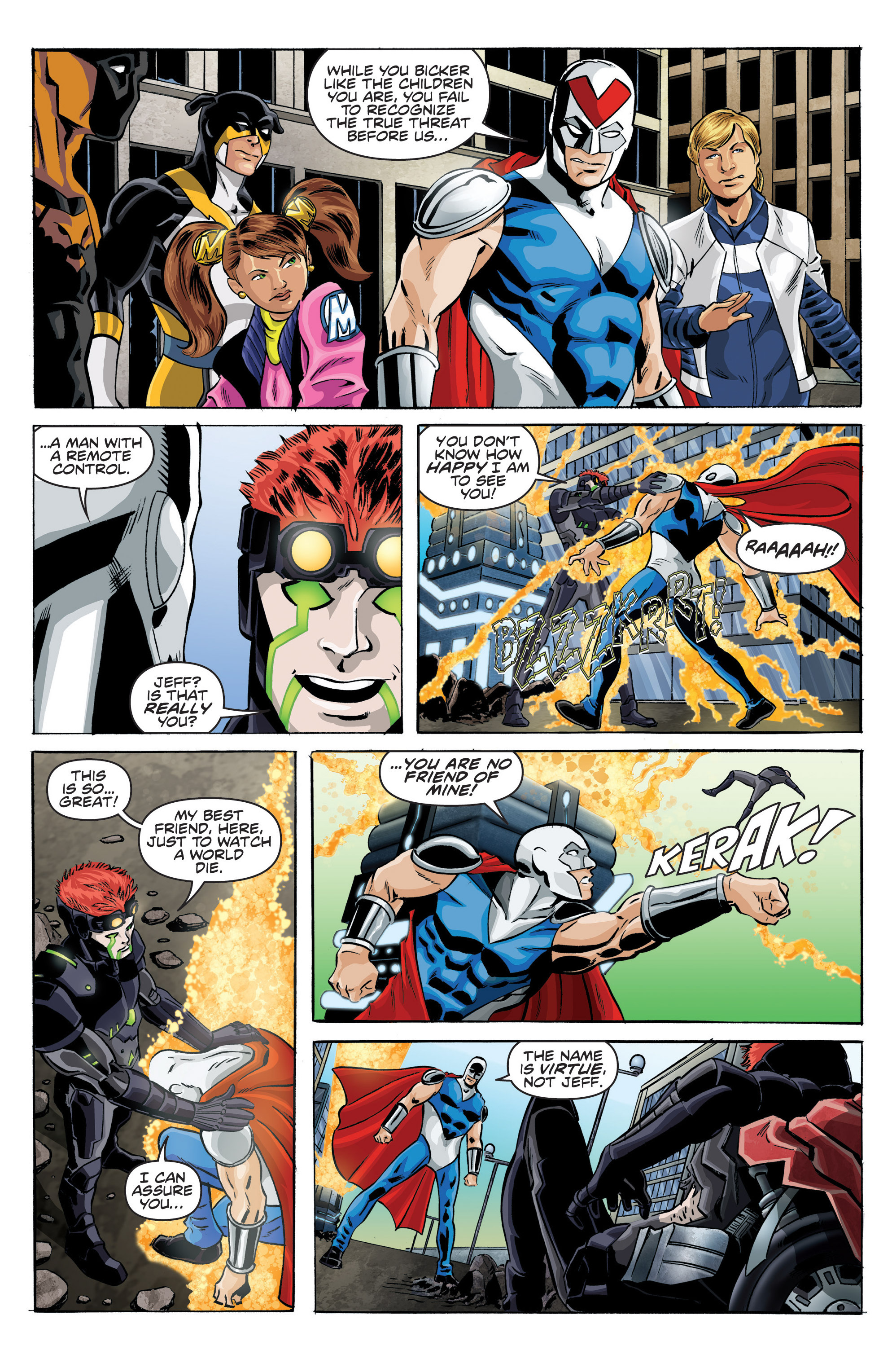 Read online Actionverse comic -  Issue #6 - 5