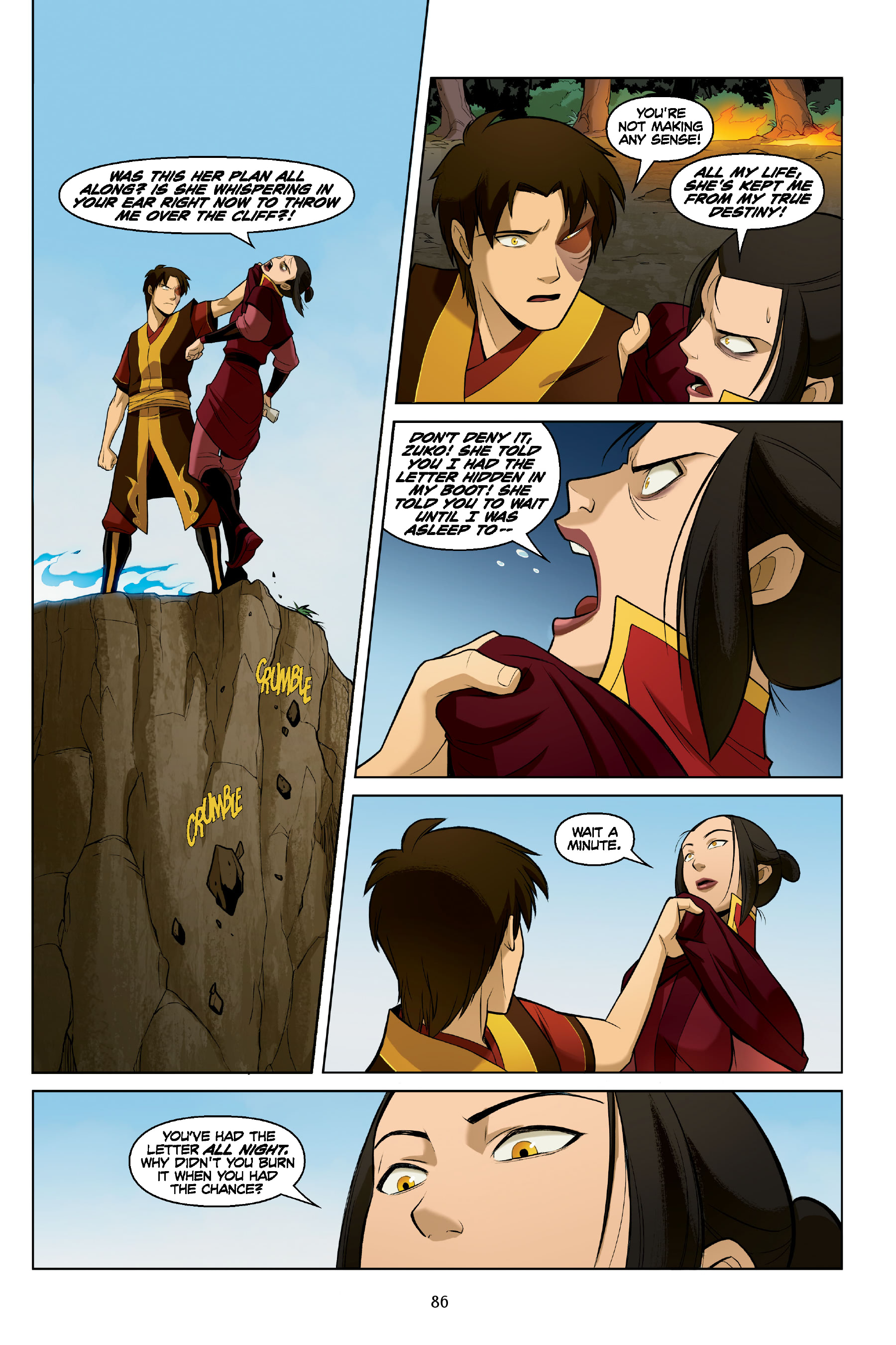 Read online Nickelodeon Avatar: The Last Airbender - The Search comic -  Issue # _TPB Omnibus (Part 1) - 87