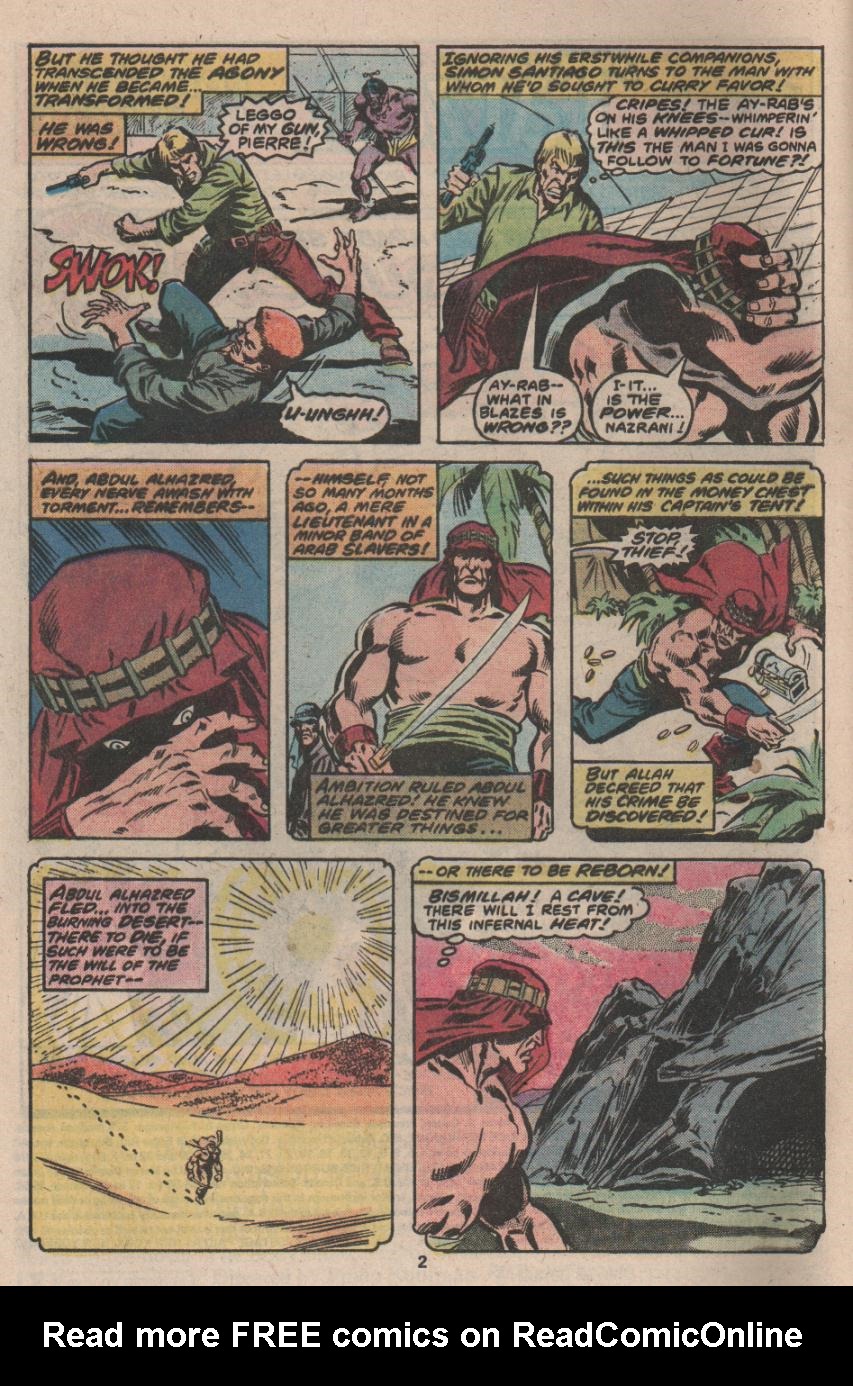 Read online Tarzan (1977) comic -  Issue #22 - 3