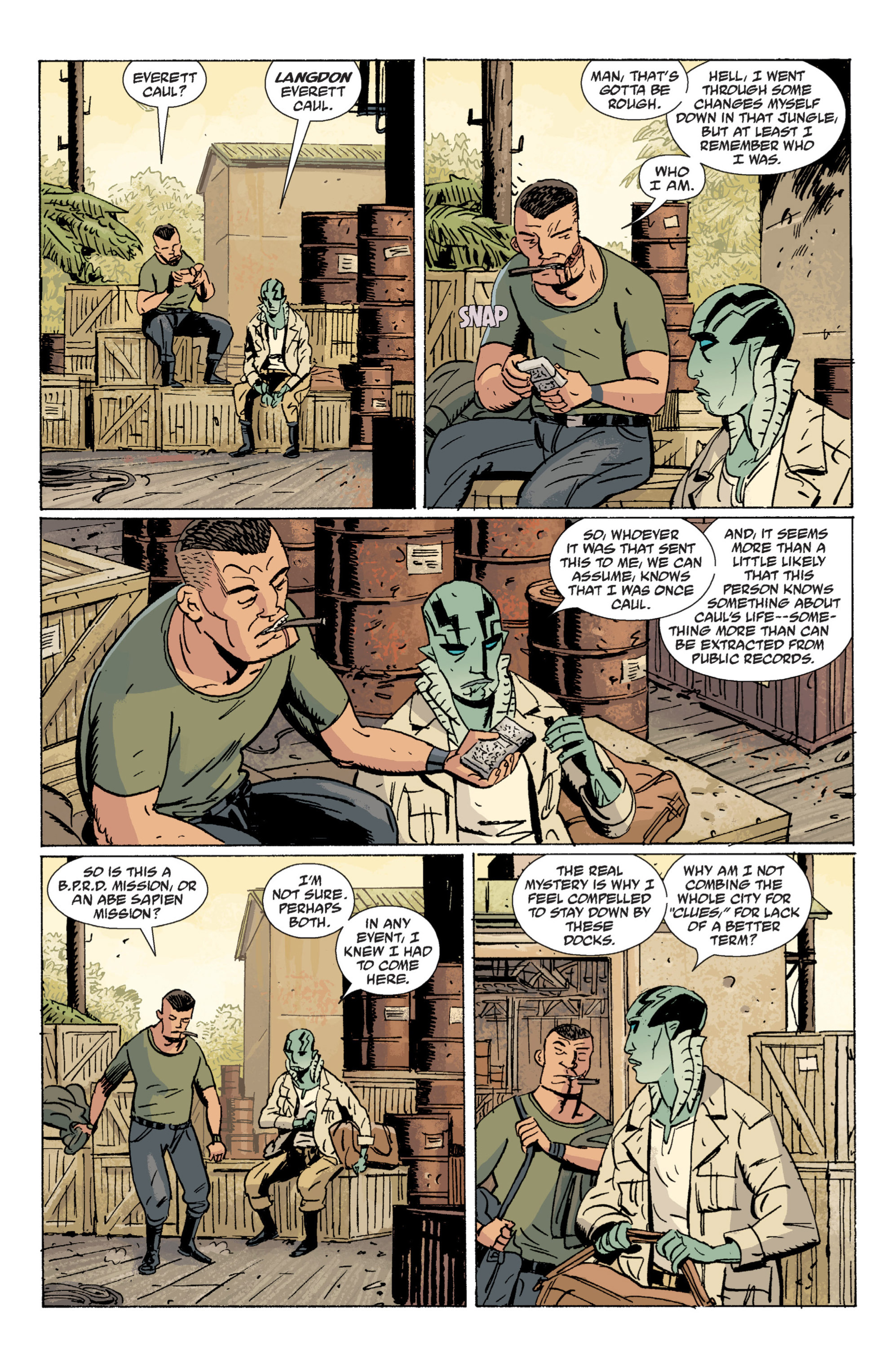 Read online B.P.R.D.: Hollow Earth and Other Stories comic -  Issue # TPB 7 - 38