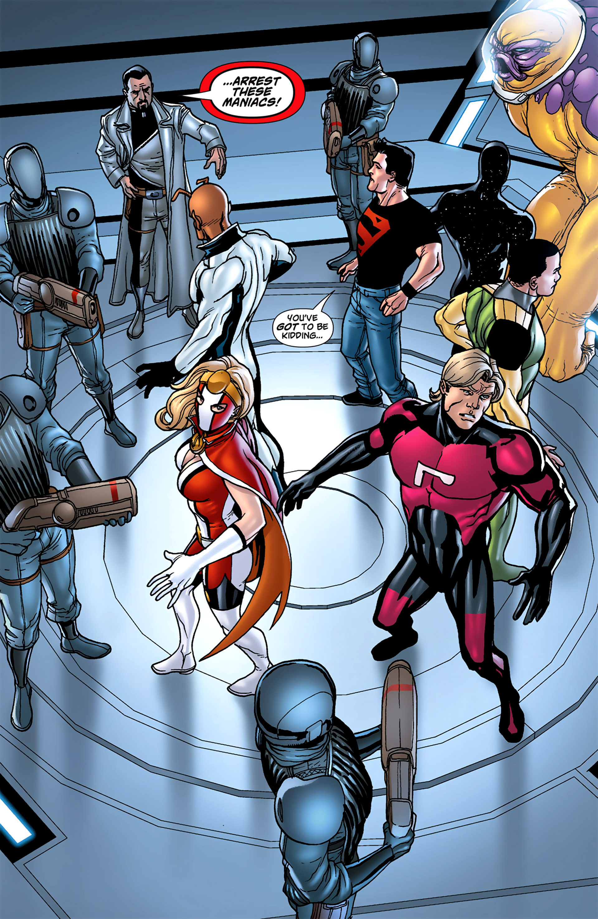 Read online Superman: Last Stand of New Krypton comic -  Issue #1 - 23