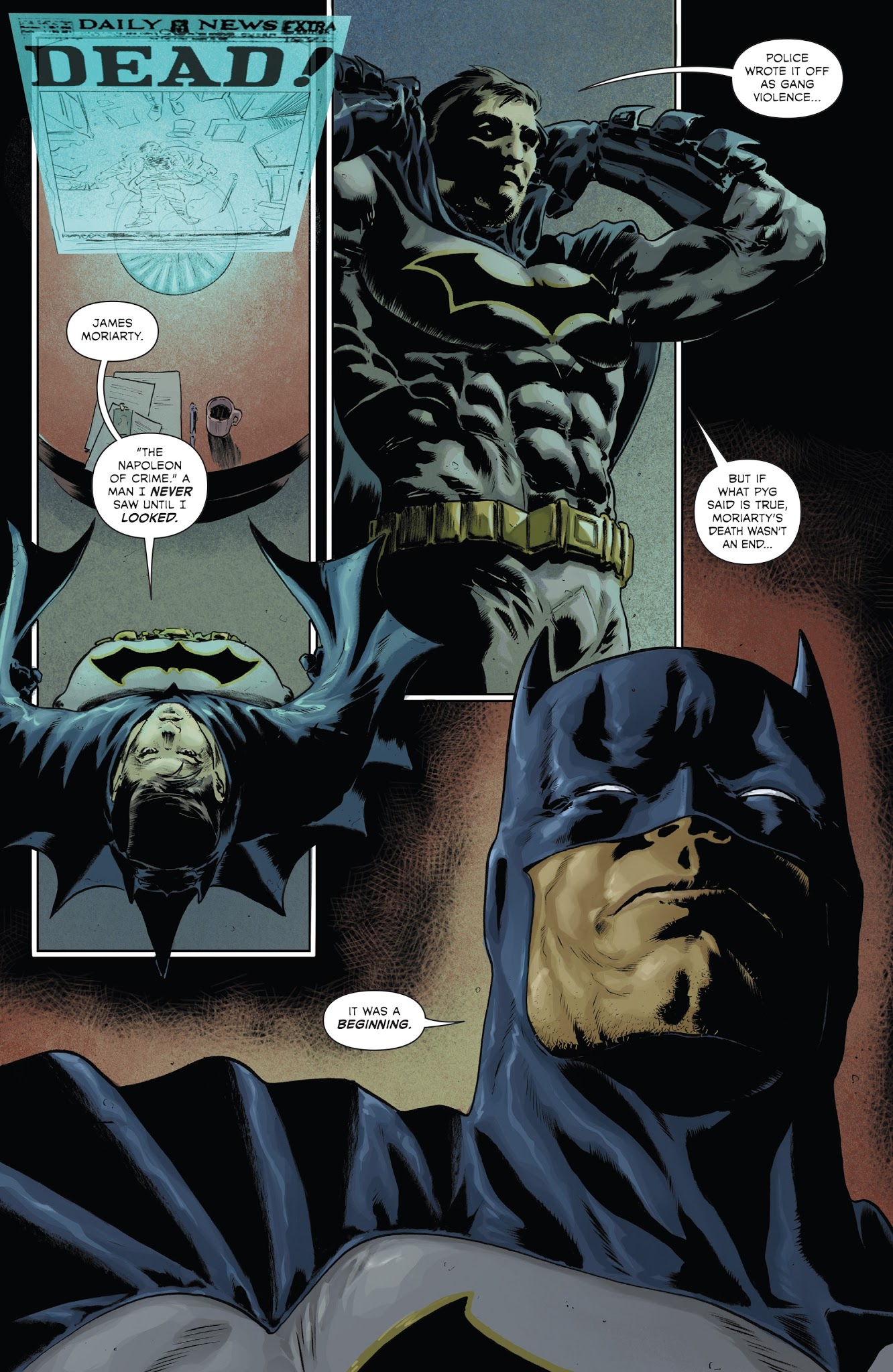 Read online The Shadow/Batman comic -  Issue #1 - 15