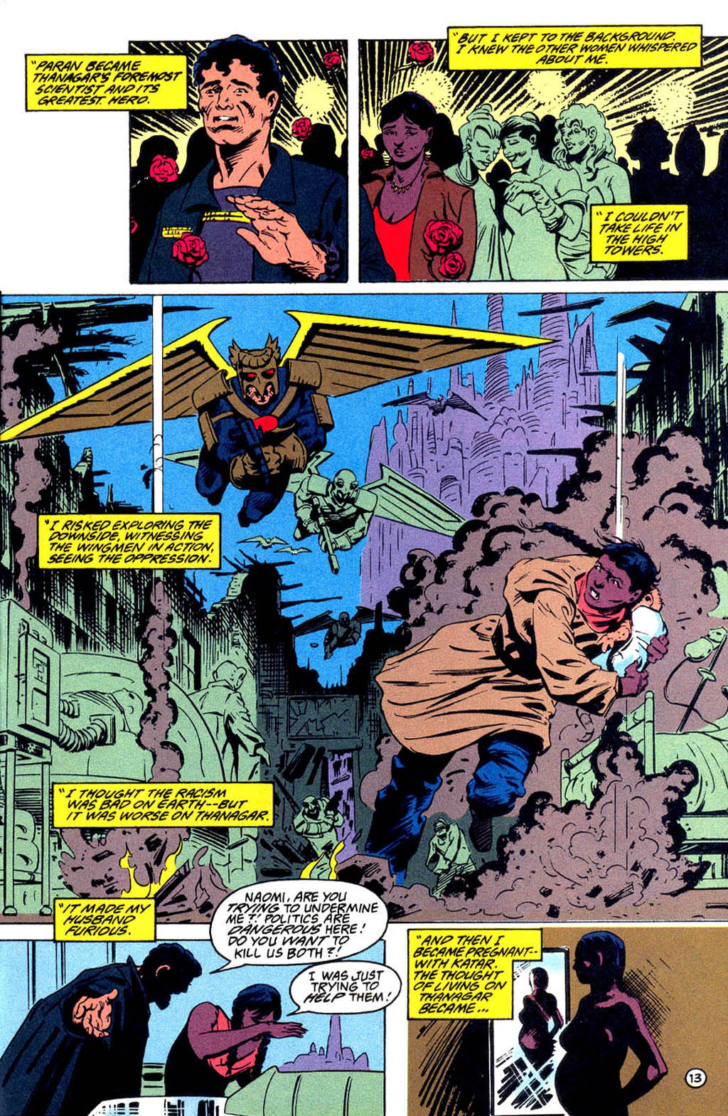 Hawkman (1993) Issue #6 #9 - English 14