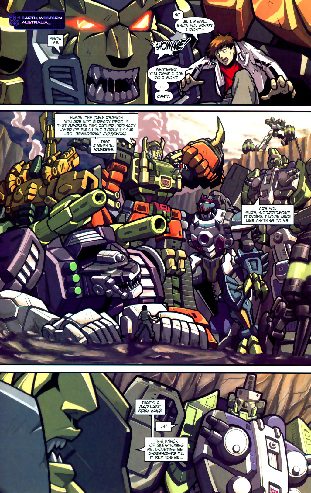 Read online Transformers Energon comic -  Issue #22 - 4