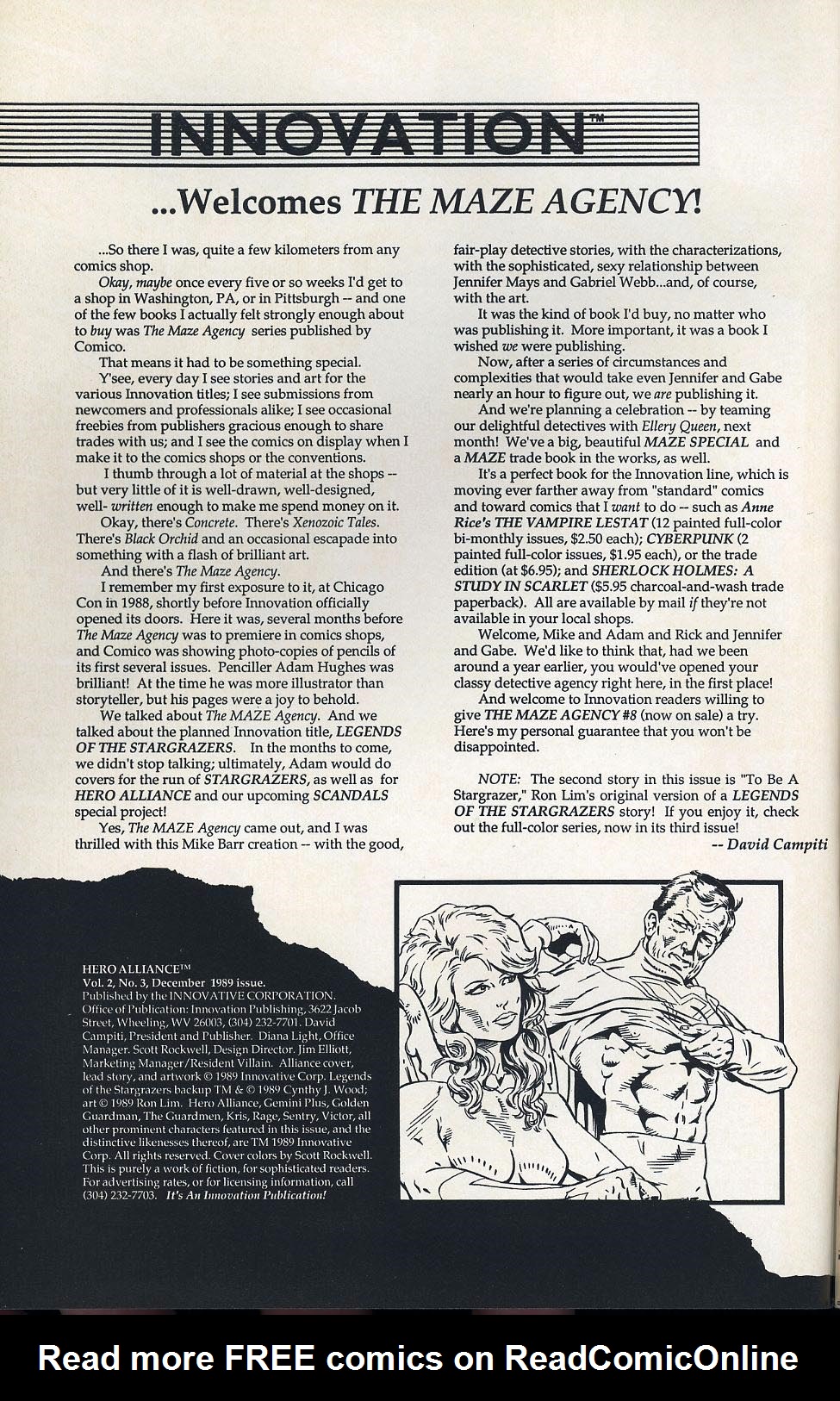 Read online Hero Alliance (1989) comic -  Issue #3 - 2