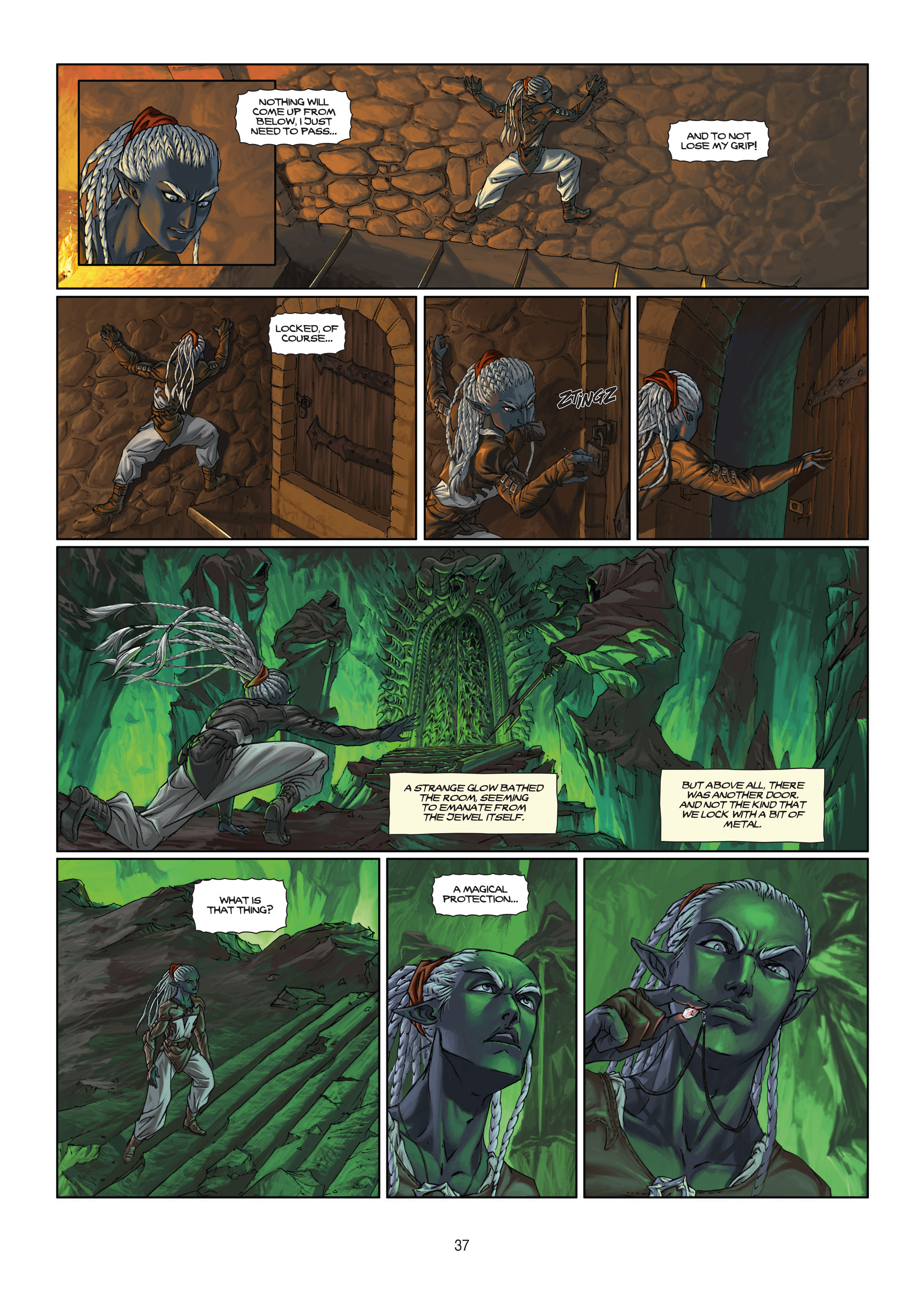 Read online Elves comic -  Issue #5 - 37