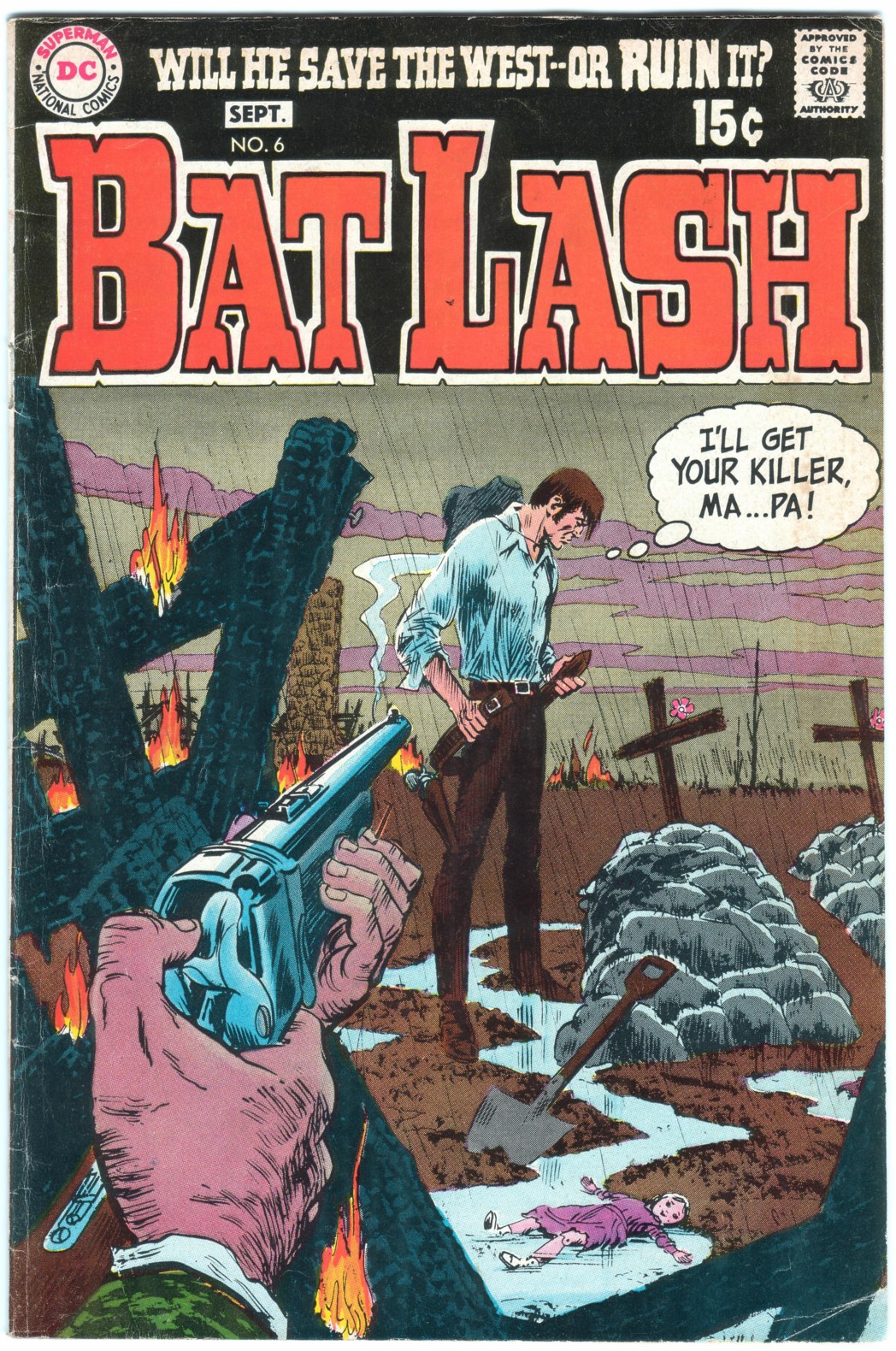 Read online Bat Lash (1968) comic -  Issue #6 - 1