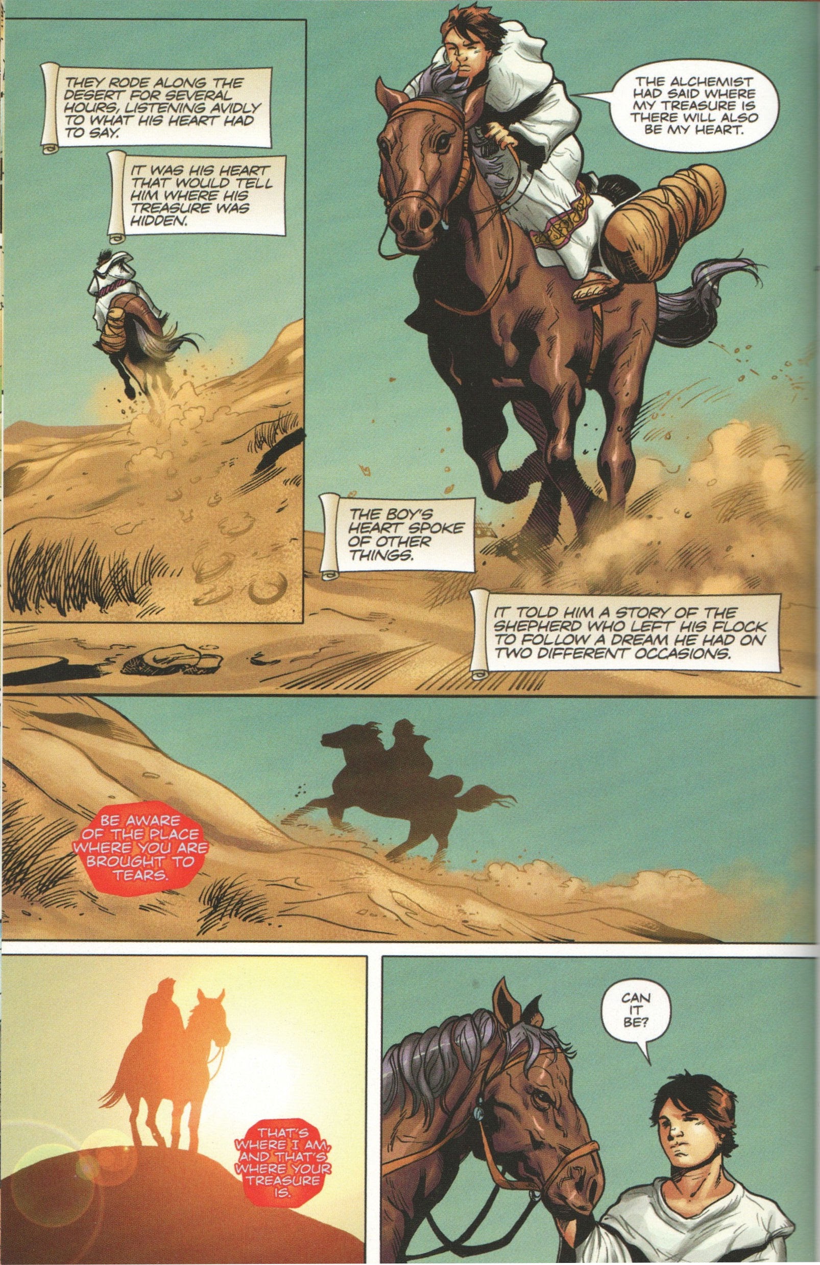 Read online The Alchemist: A Graphic Novel comic -  Issue # TPB (Part 2) - 84