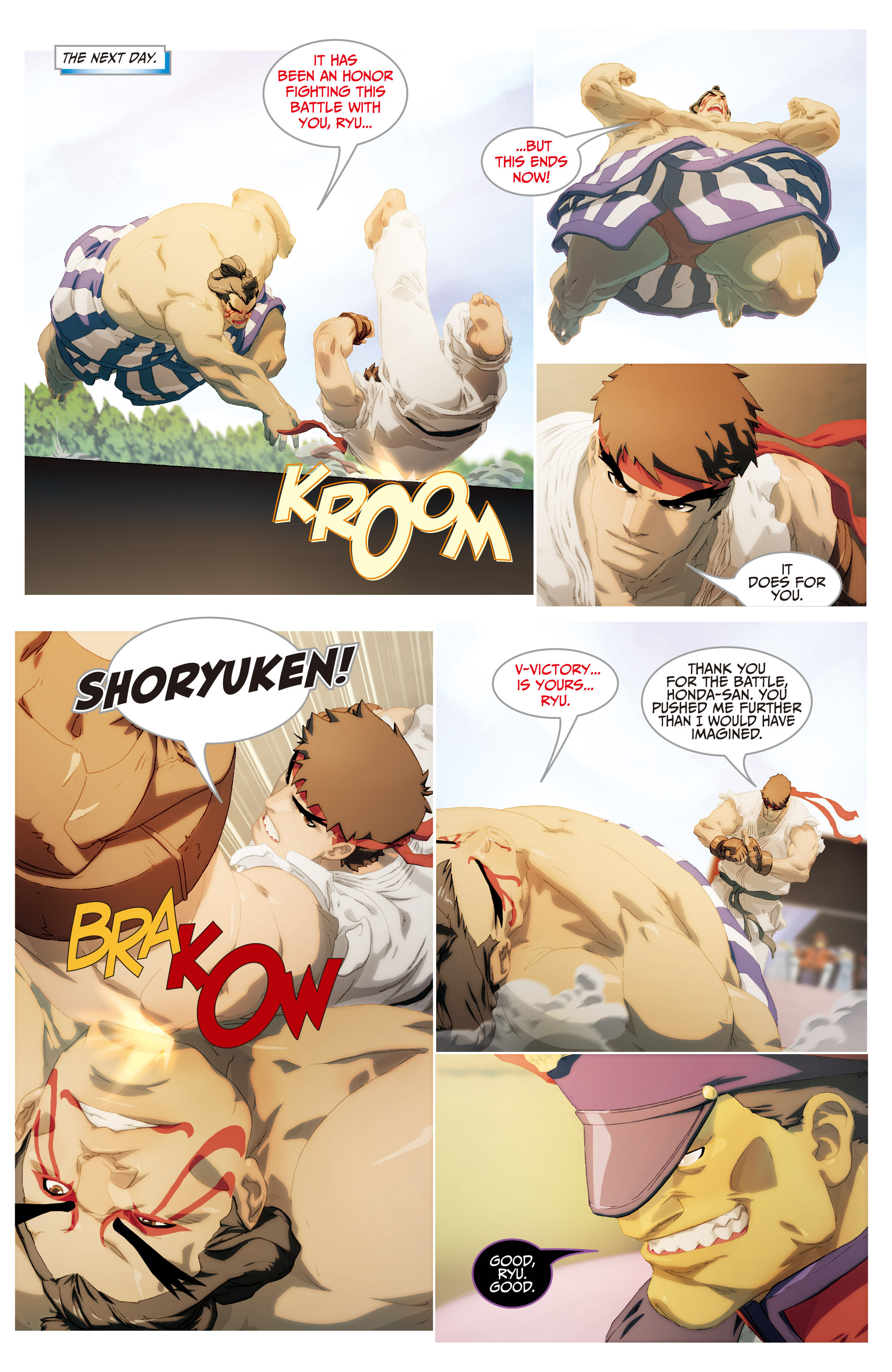 Read online Street Fighter II Turbo comic -  Issue #9 - 6