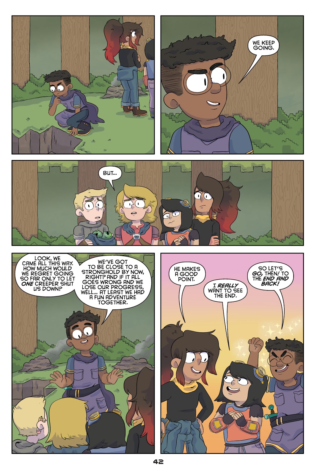Minecraft issue TPB 1 - Page 42