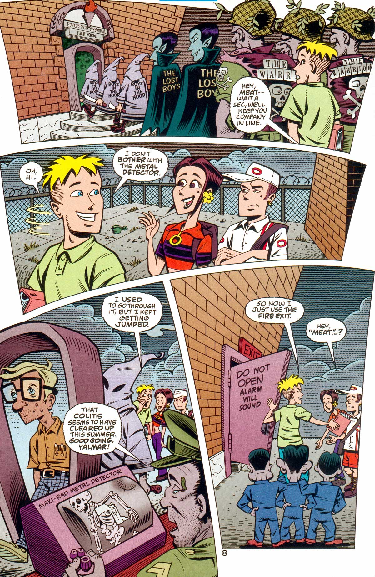 Read online Gross Point comic -  Issue #3 - 9