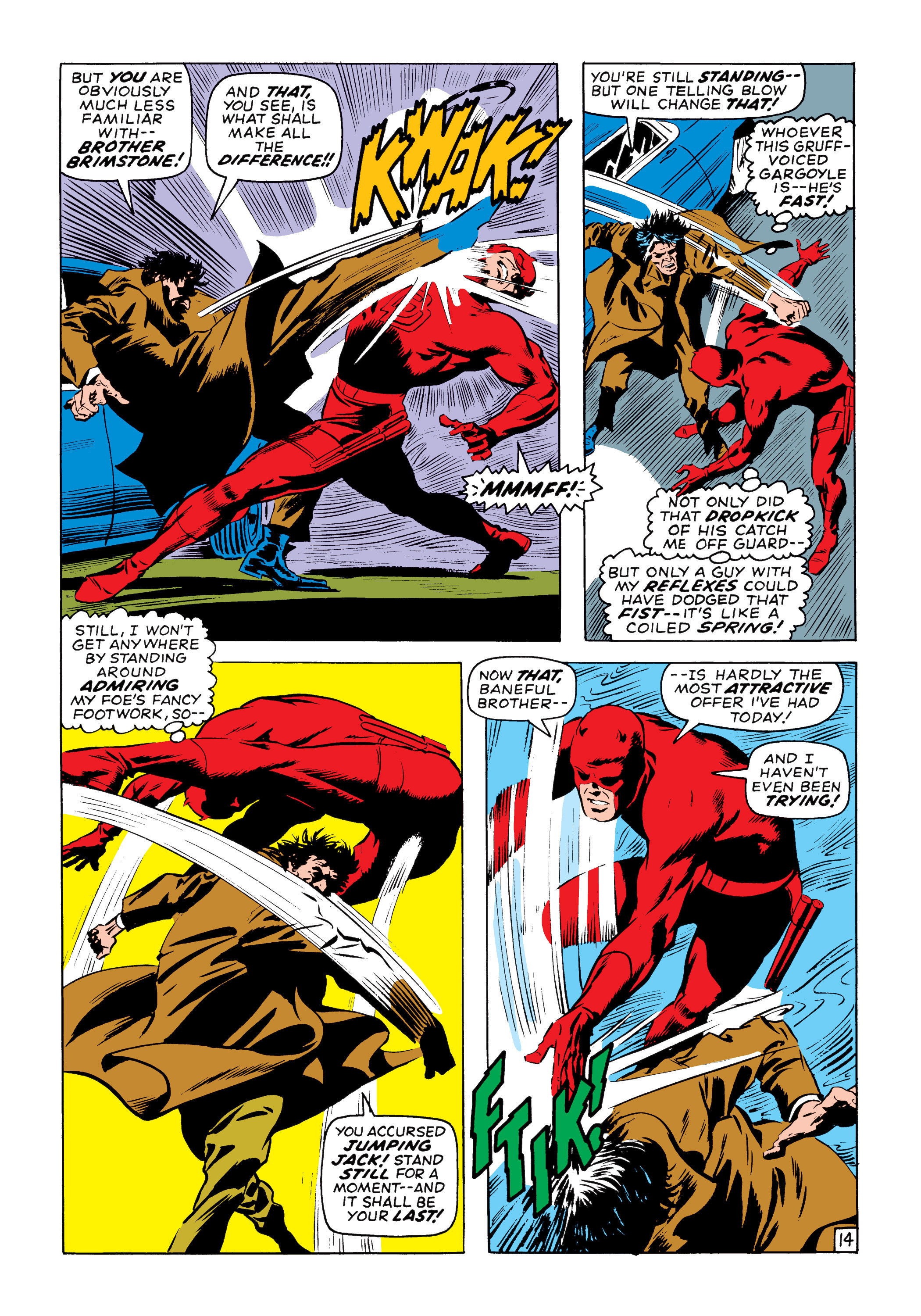 Read online Marvel Masterworks: Daredevil comic -  Issue # TPB 7 (Part 1) - 40