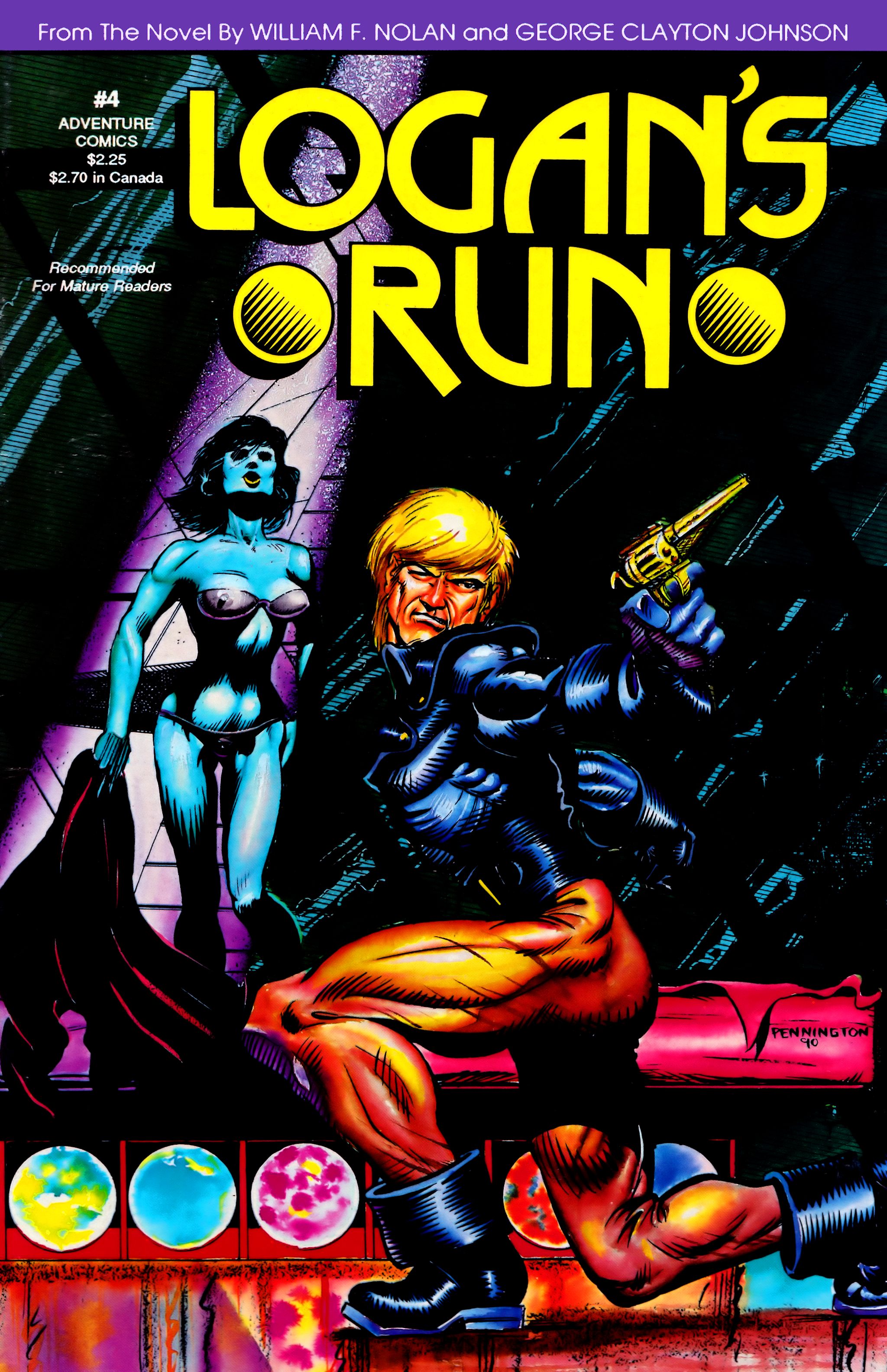 Read online Logan's Run (1990) comic -  Issue #4 - 1