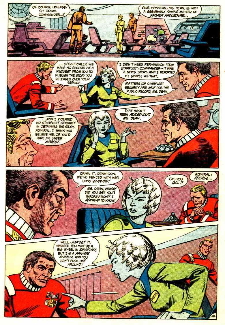 Read online Star Trek (1984) comic -  Issue #16 - 15
